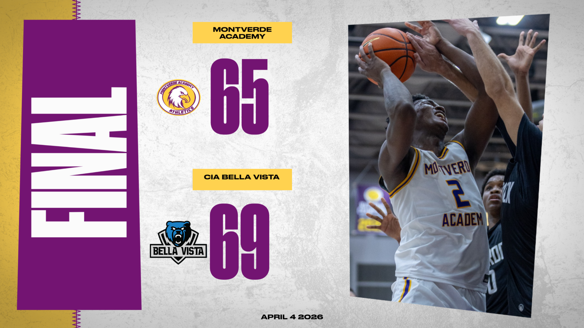 BBB loses to CIA Bella Vista