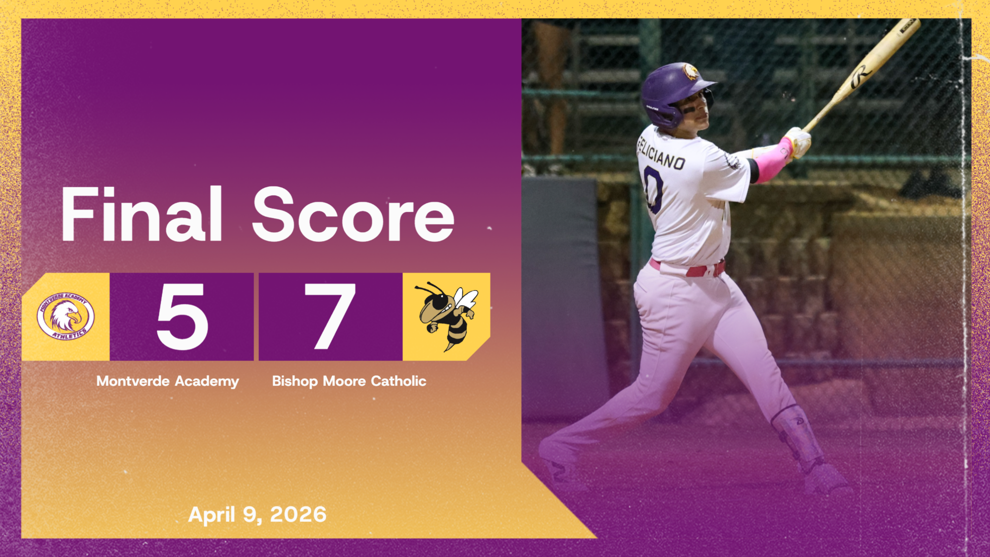 Baseball loses to Bishop Moore