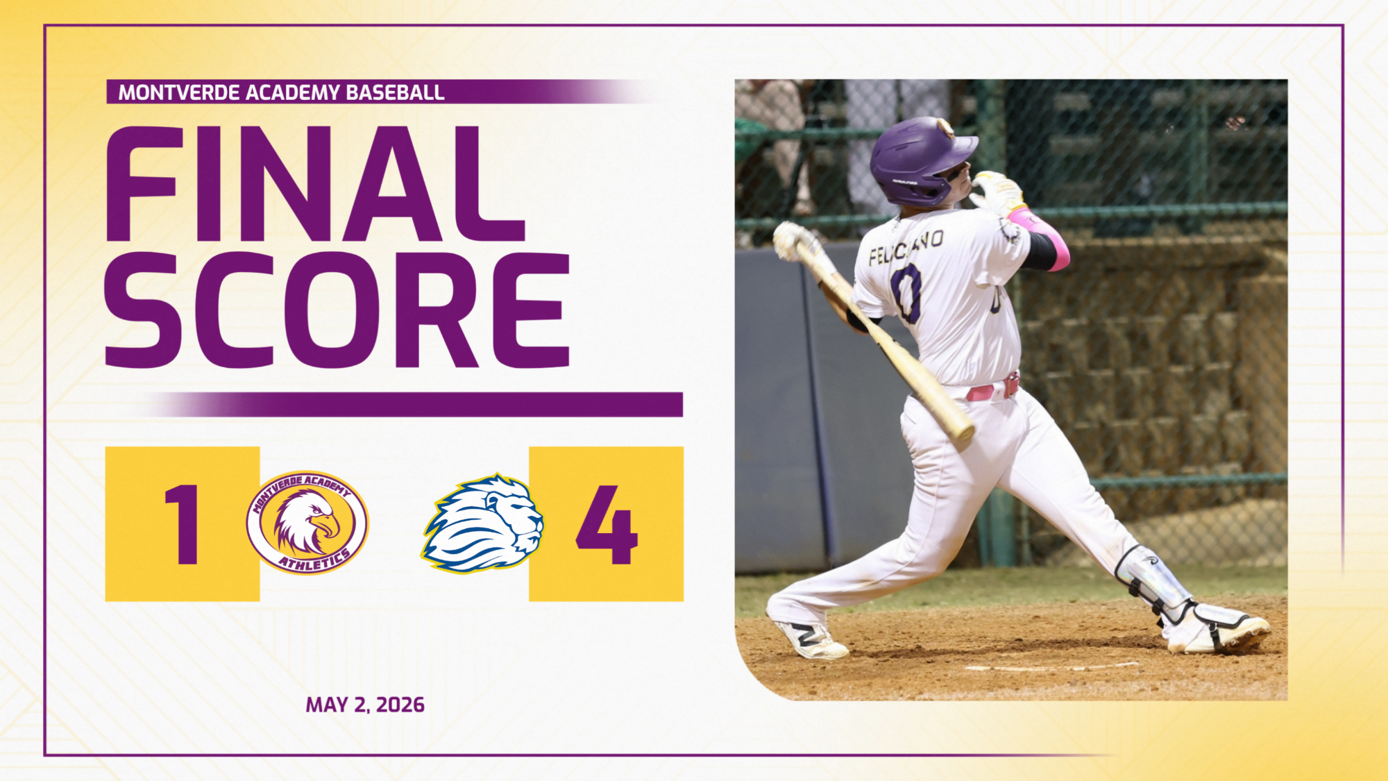 baseball loses at TFA