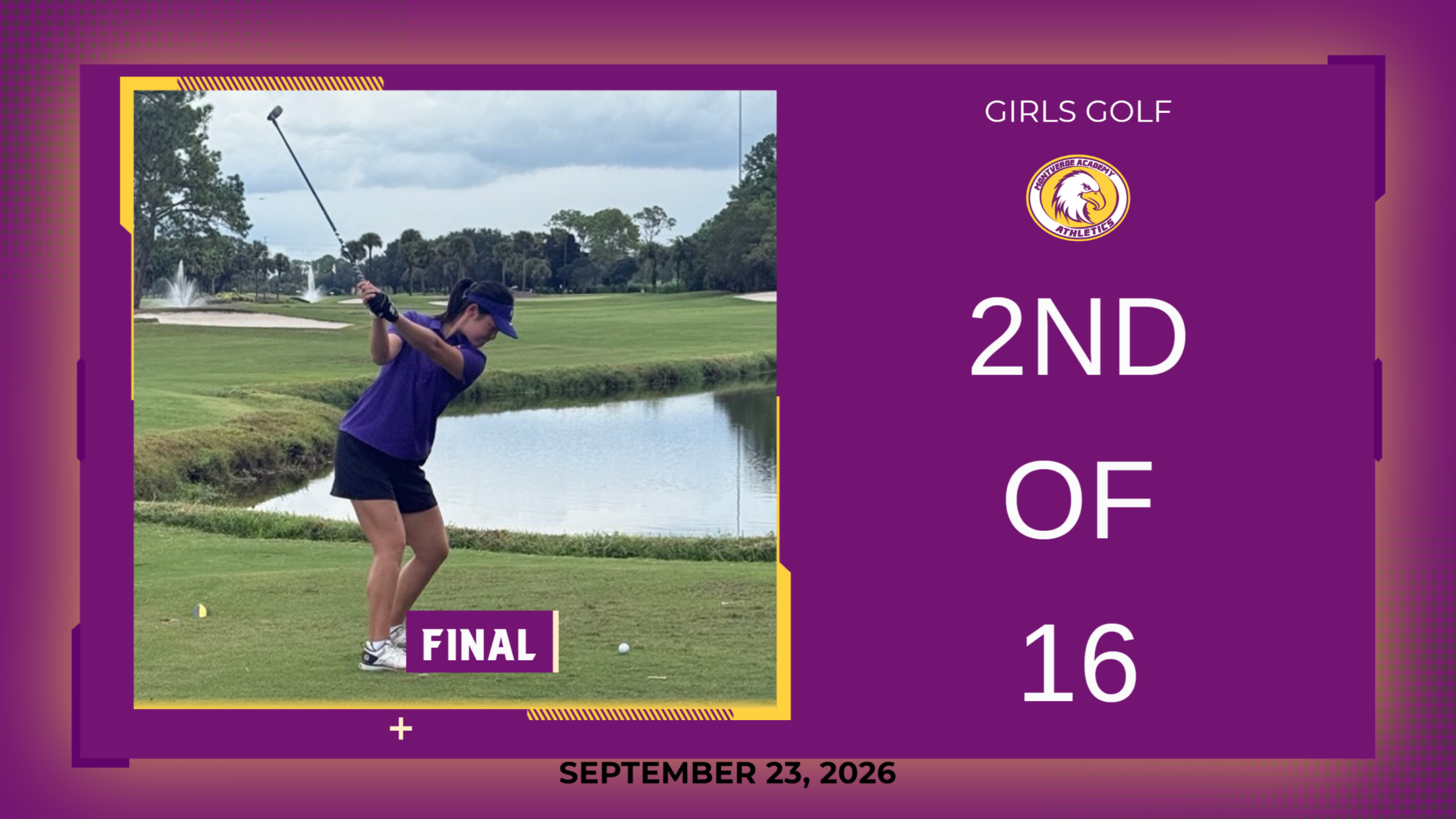 GGolf 2nd at BMInvite