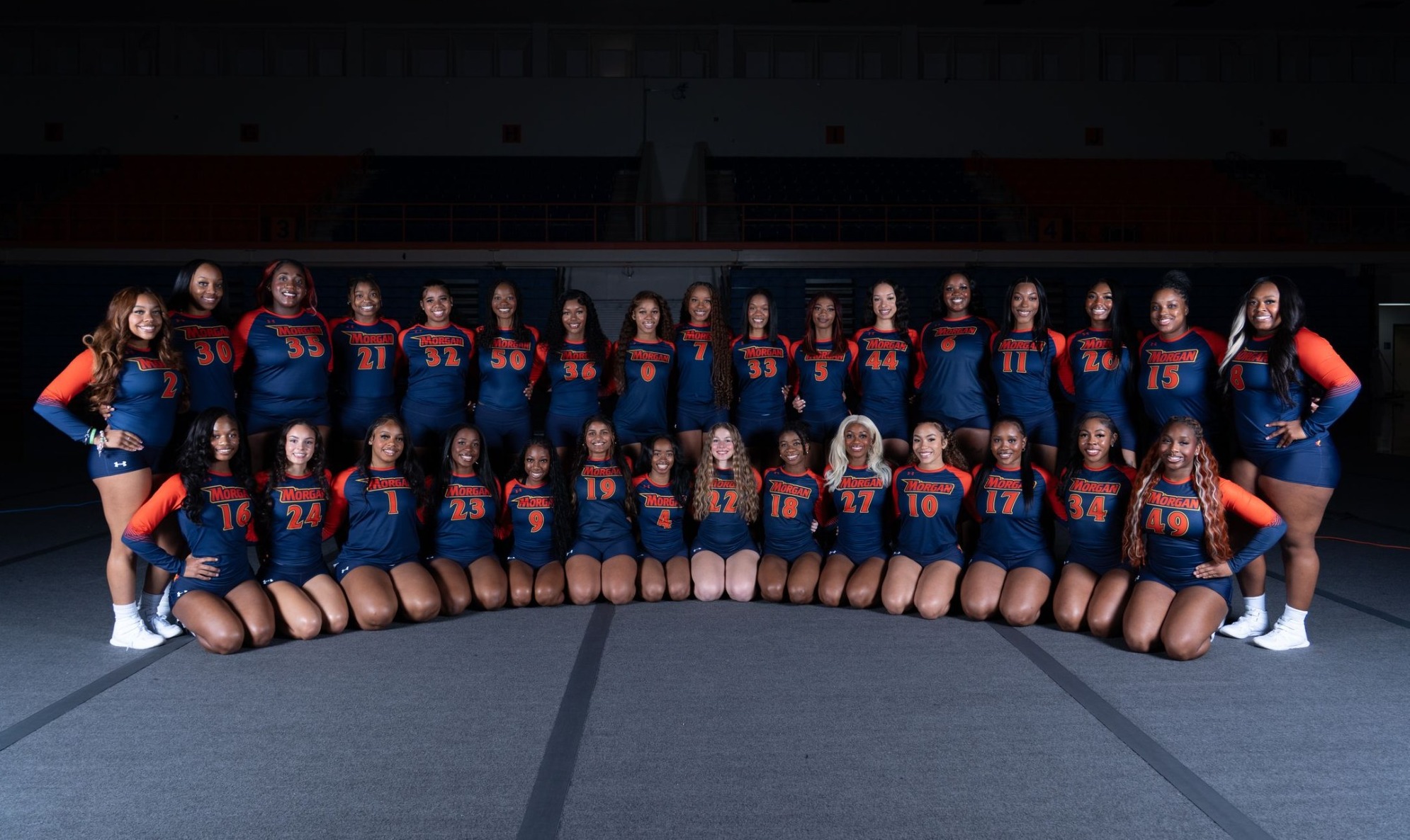 2026 Acrobatics & Tumbling Team Photo