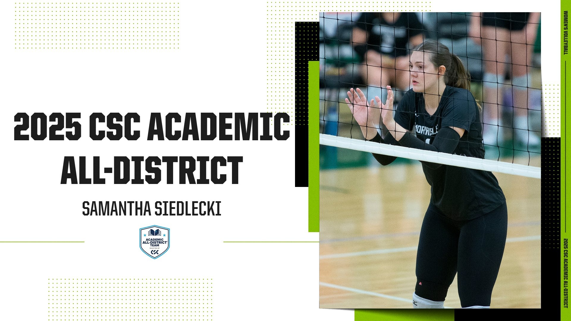 Mustang Volleyball - CSC Academic All-District