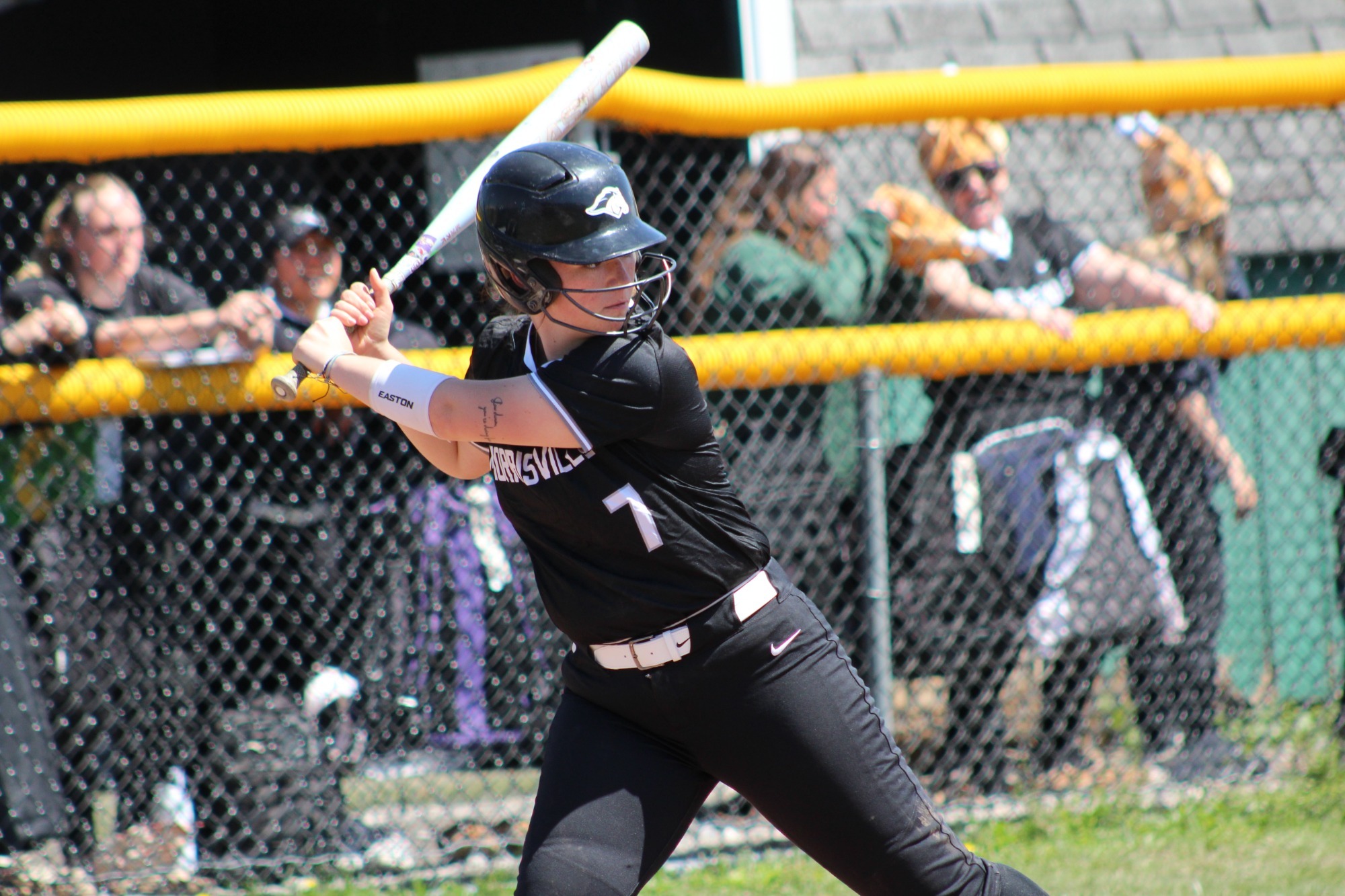 Gracie Battles batting