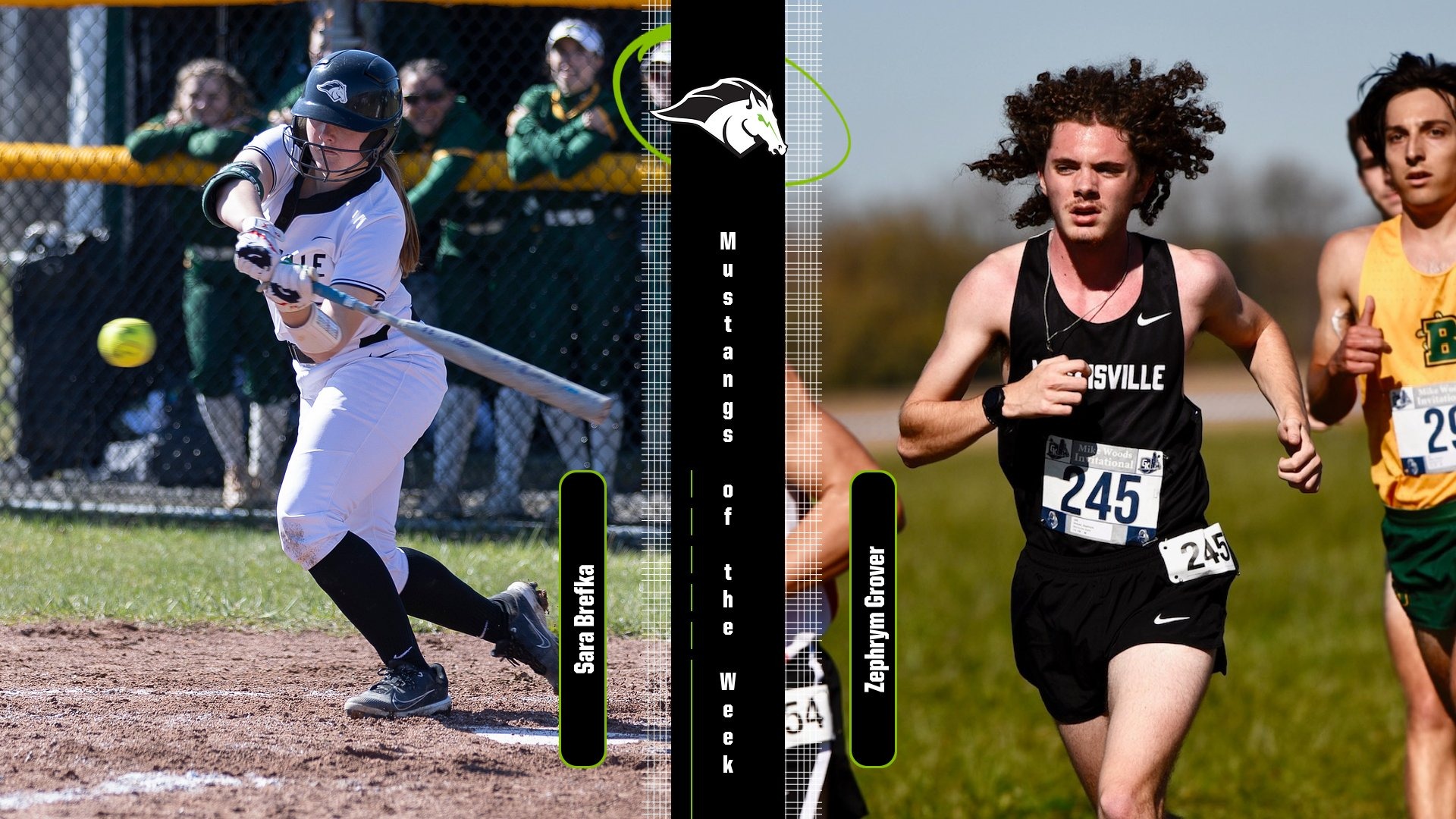 Brefka, Grover named Mustangs of the Week for action ending May 3