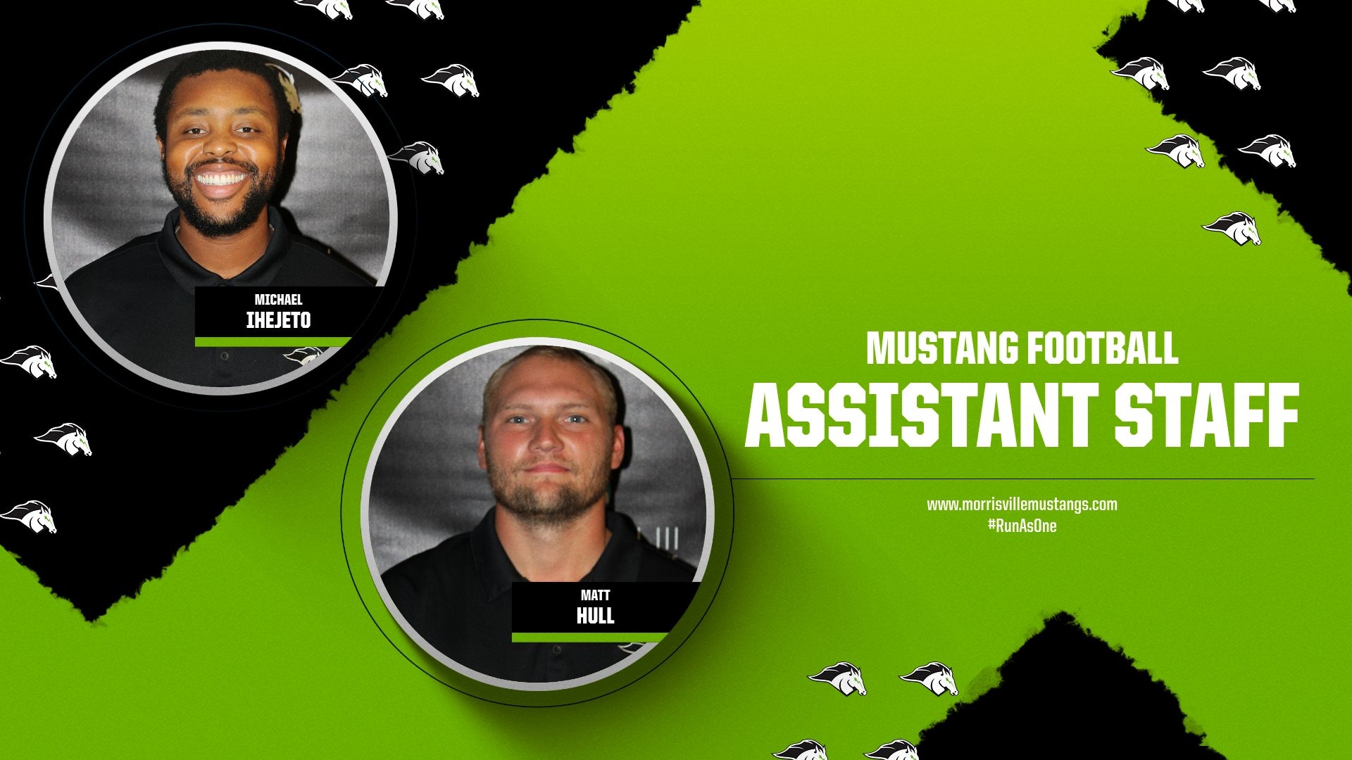 Ihejeto, Hull added to Mustang football coaching staff