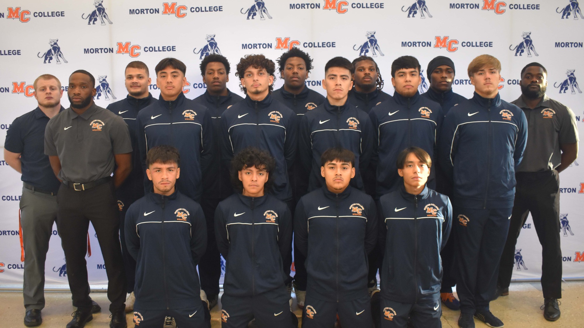 Mens wrestling team pix