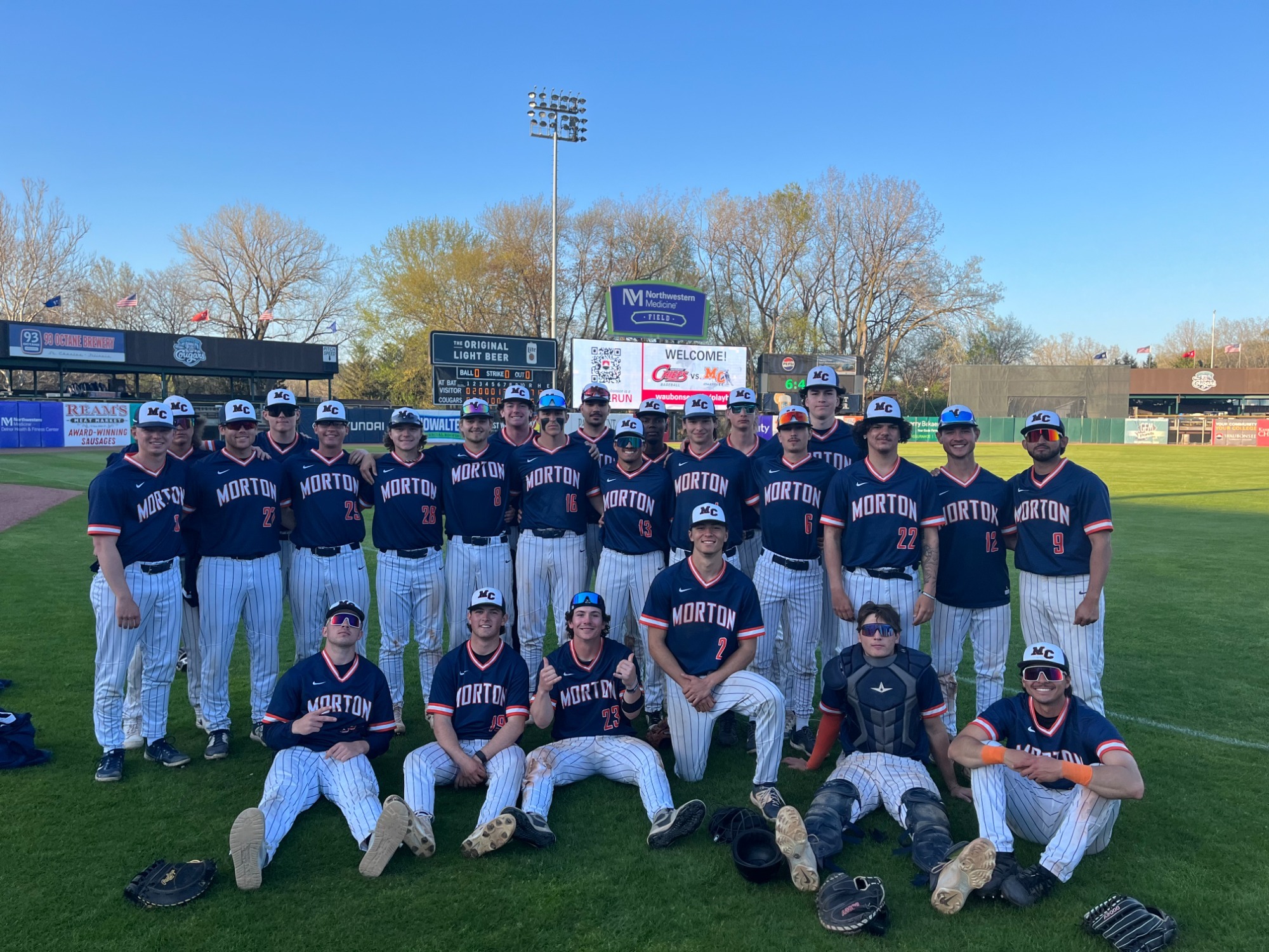 2025 MC baseball team picture