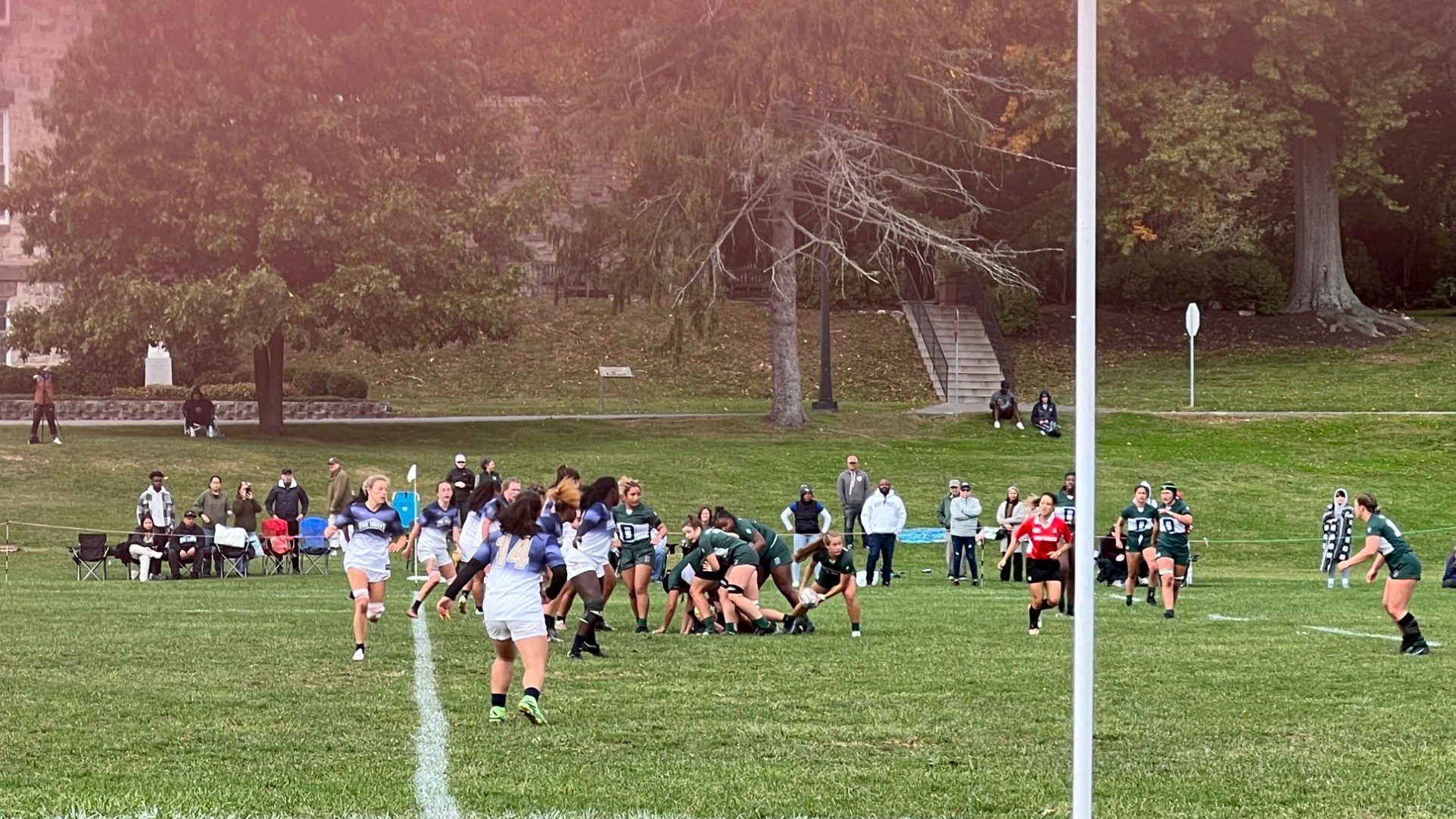 Women’s Rugby Falters to Dartmouth Mount St. Mary's University