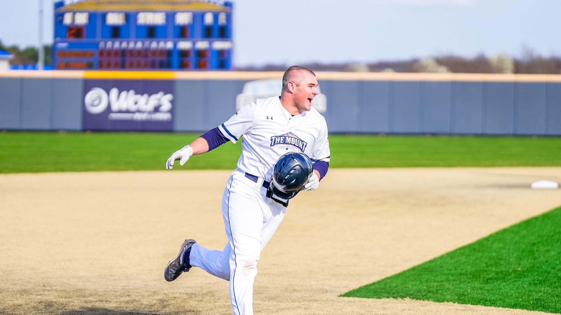 Scott Seeker Celebrating Home Run