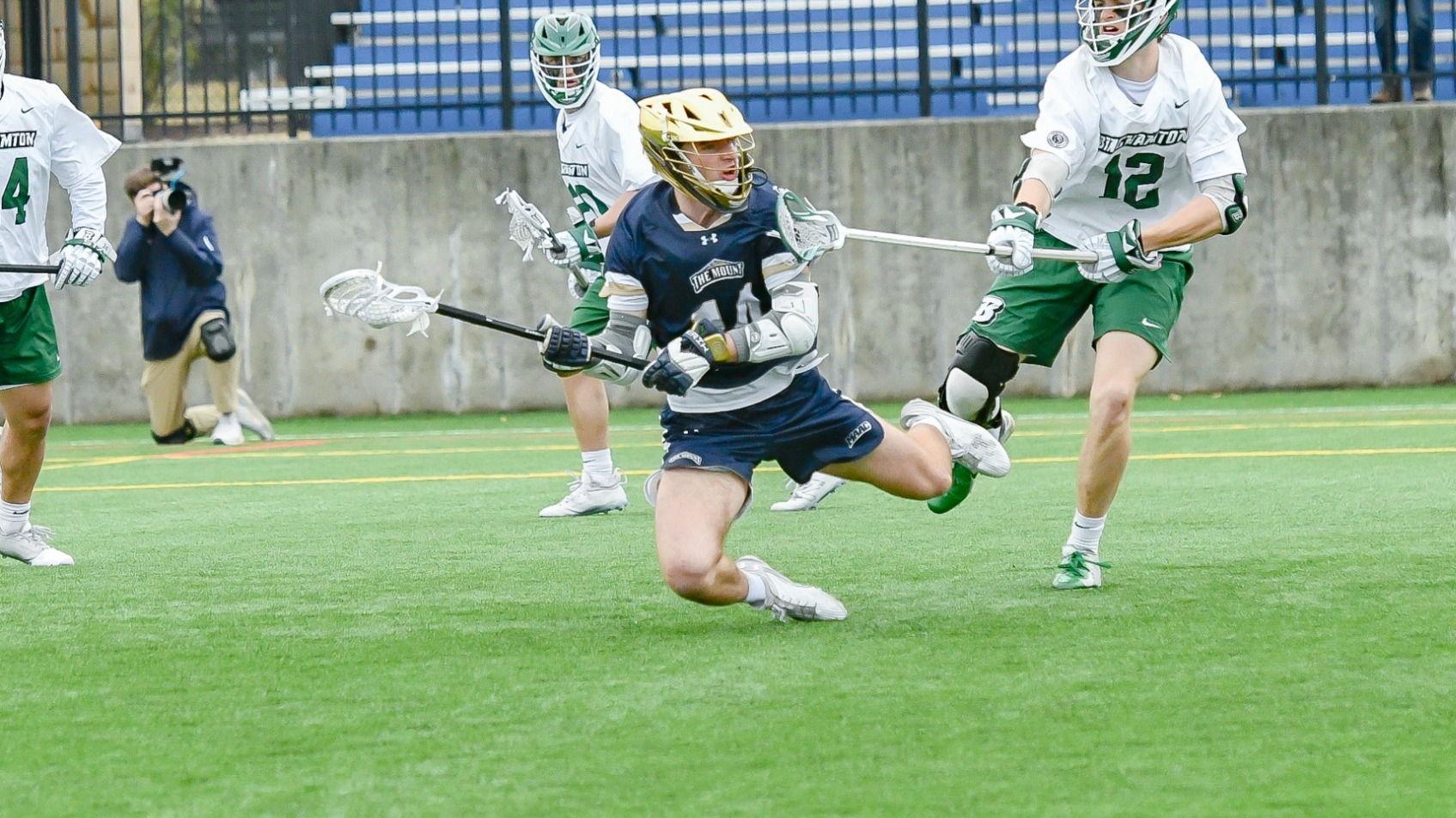 Brody Atkinson Dives Firing a Shot