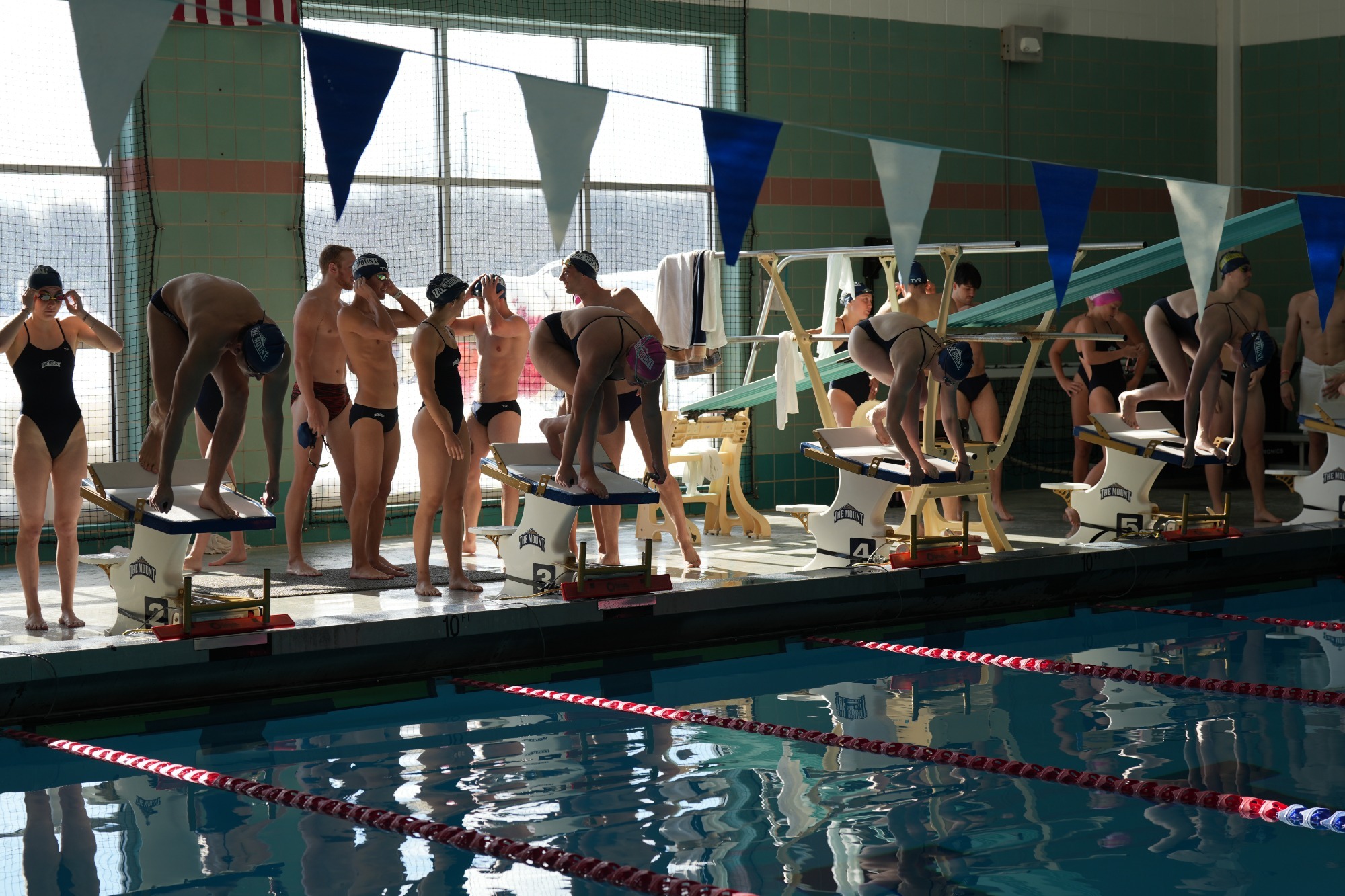 swimmers at the ready 