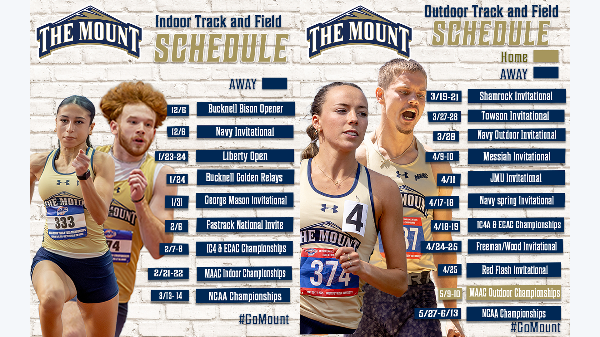 2025-26 Track & Field Schedule