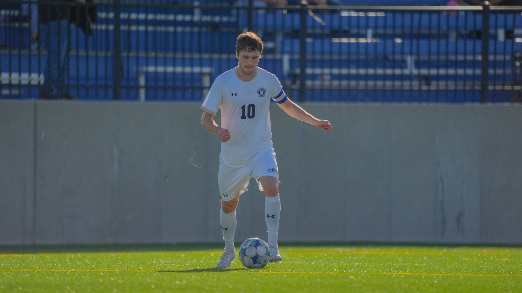 Dougald Dribbling the Ball