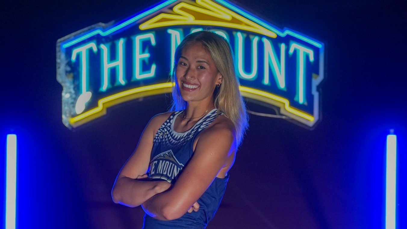 Annie Carey Poses with Arms Crossed at Media Day