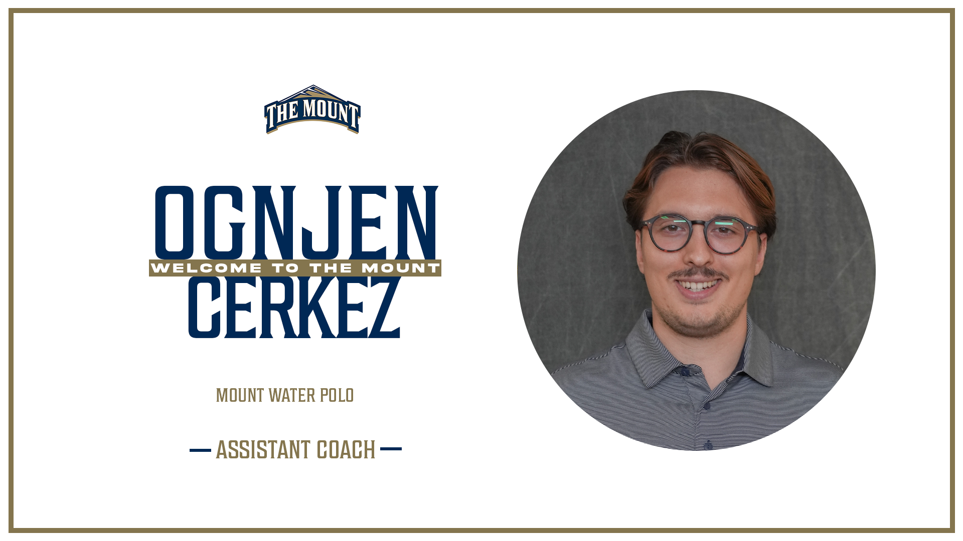 Ognjen Cerkez Welcome 