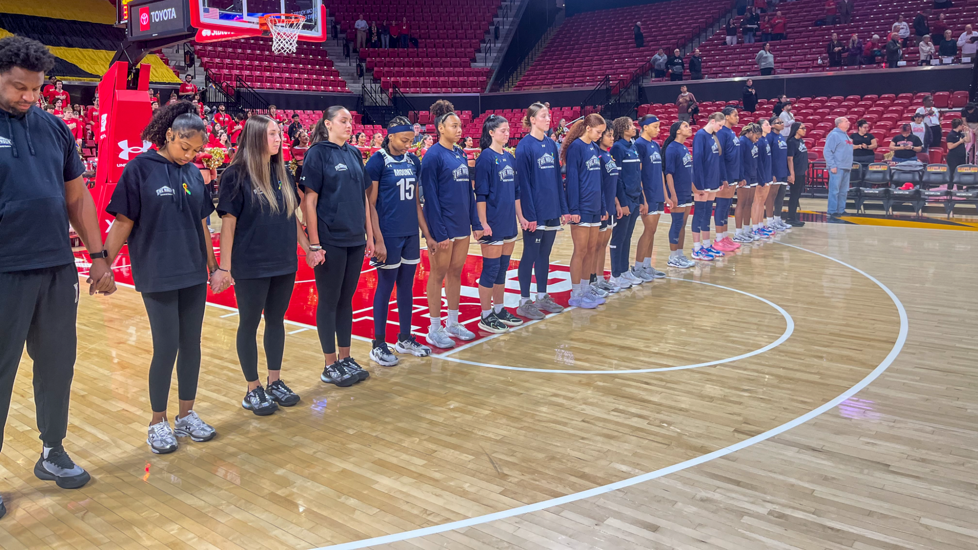 Mount in the Anthem Line against Maryland
