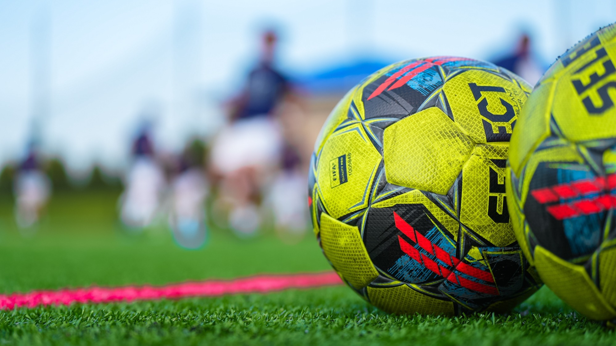 Soccer Balls on the Waldron Turf