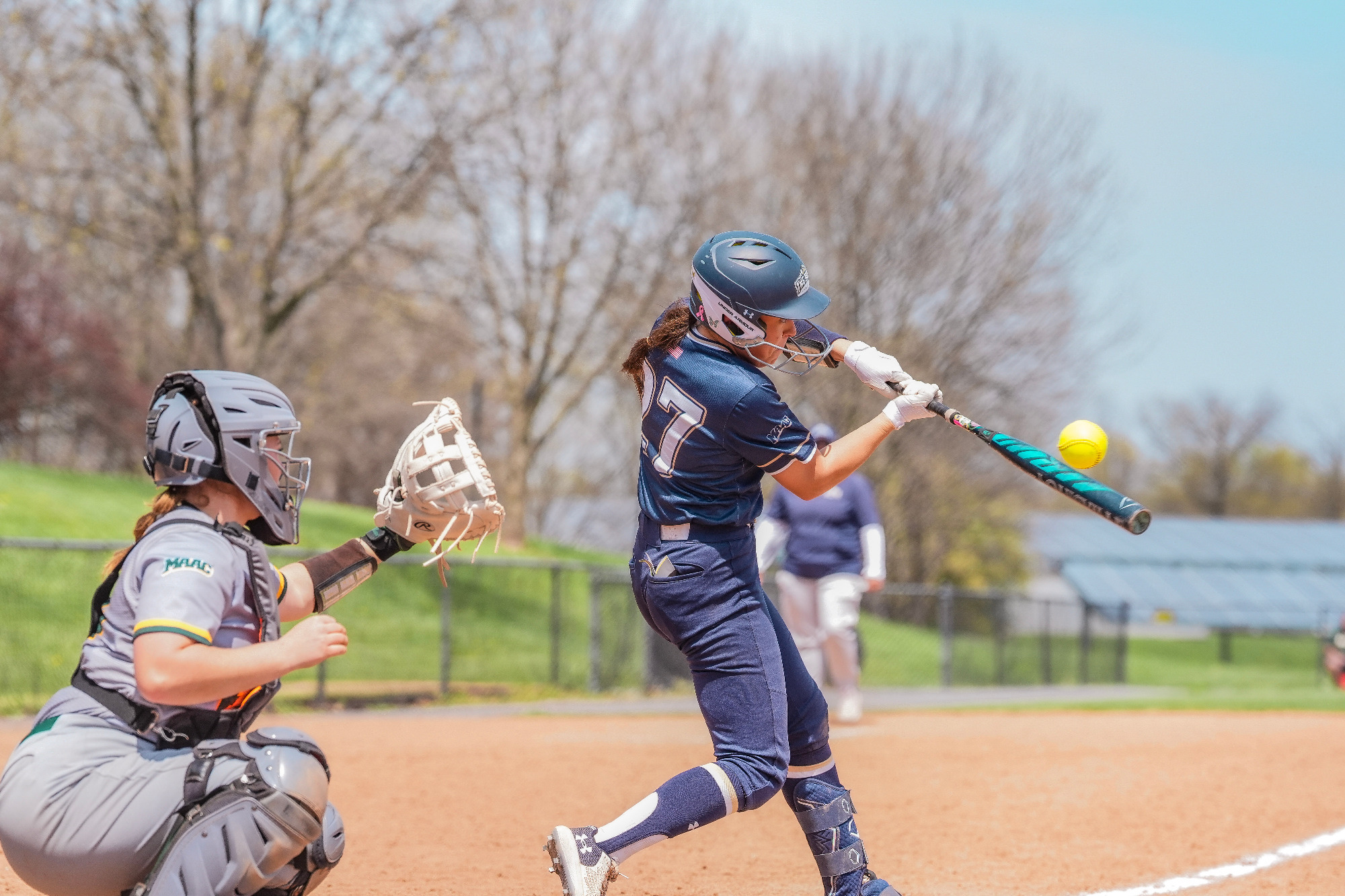 Kelsie Bandelow hitting