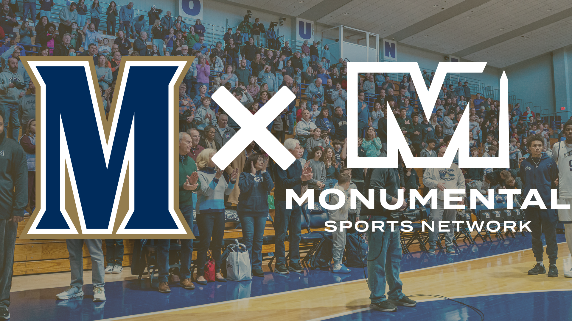 Mount and Monumental Sports Partnership Graphic