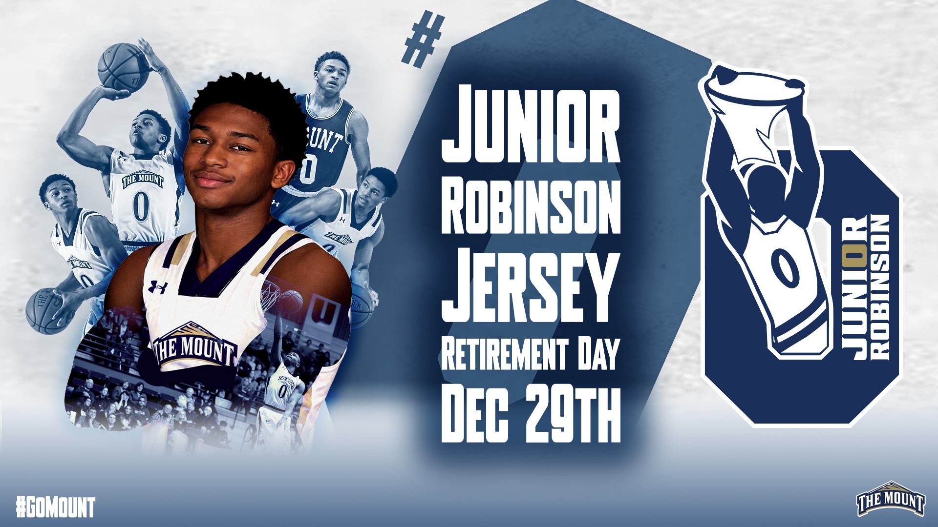 Junior Robinson Jersey Retirement Graphic