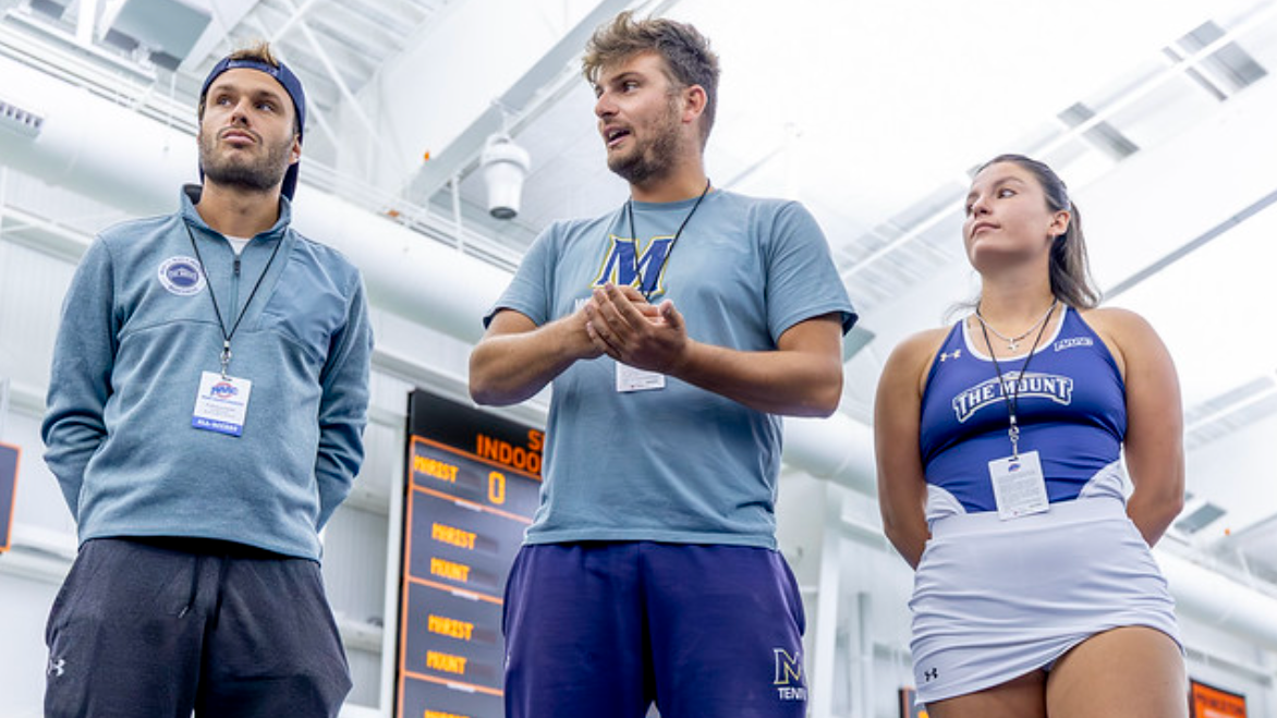 Tennis Coaches Talking