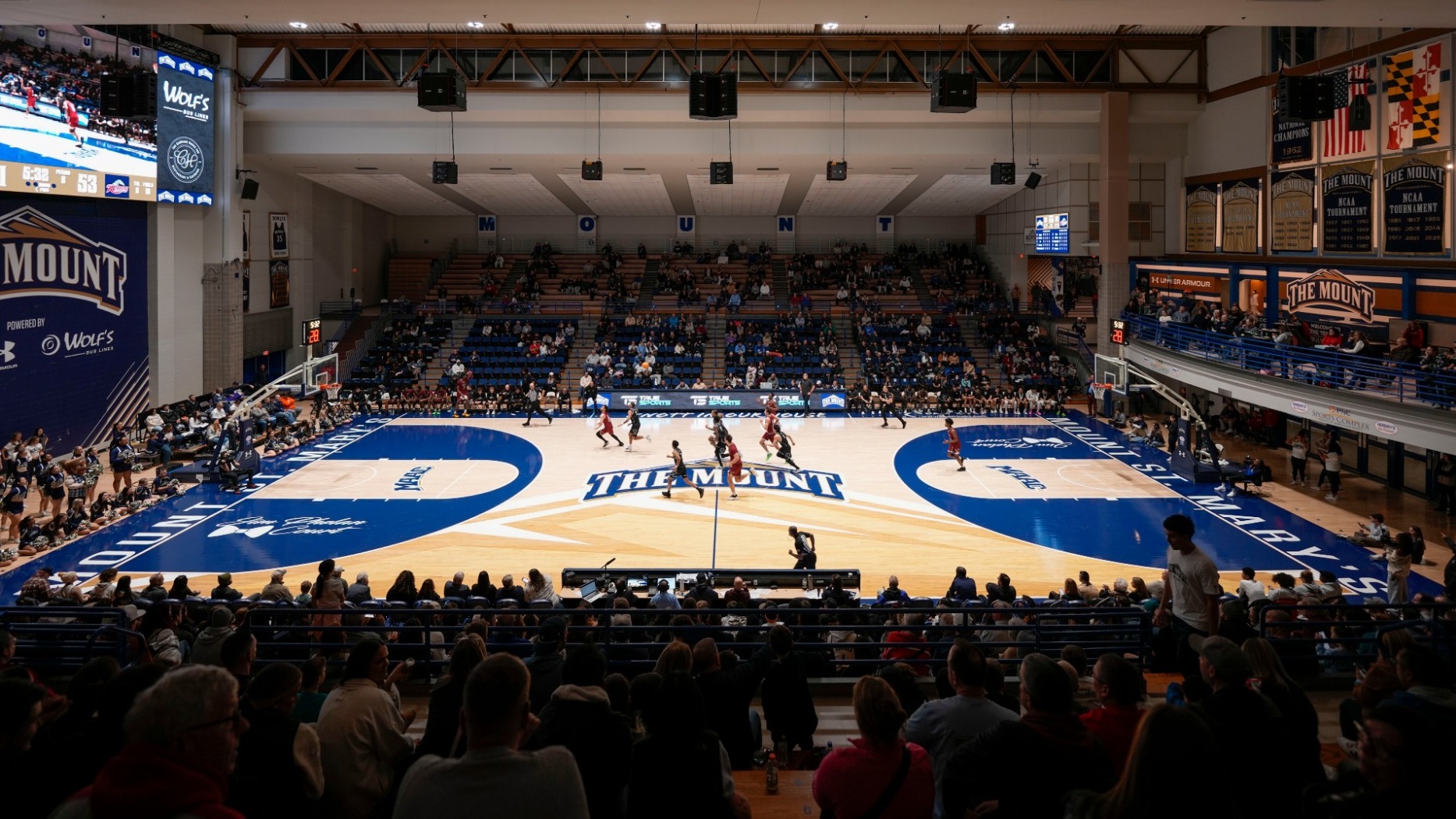 Wide Shot of Knott Arena
