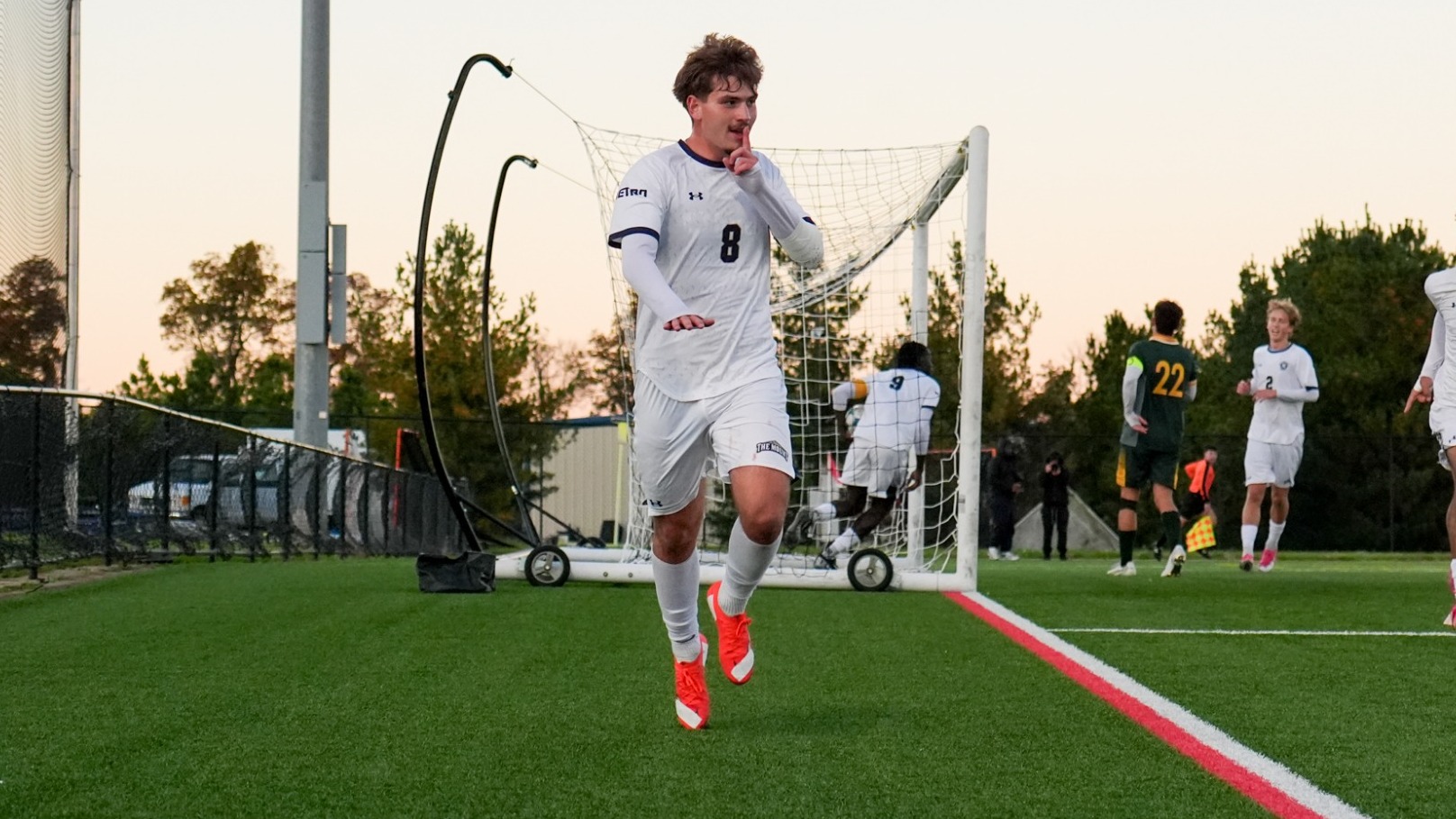 Oliver Barta Celebrates Scoring a Goal