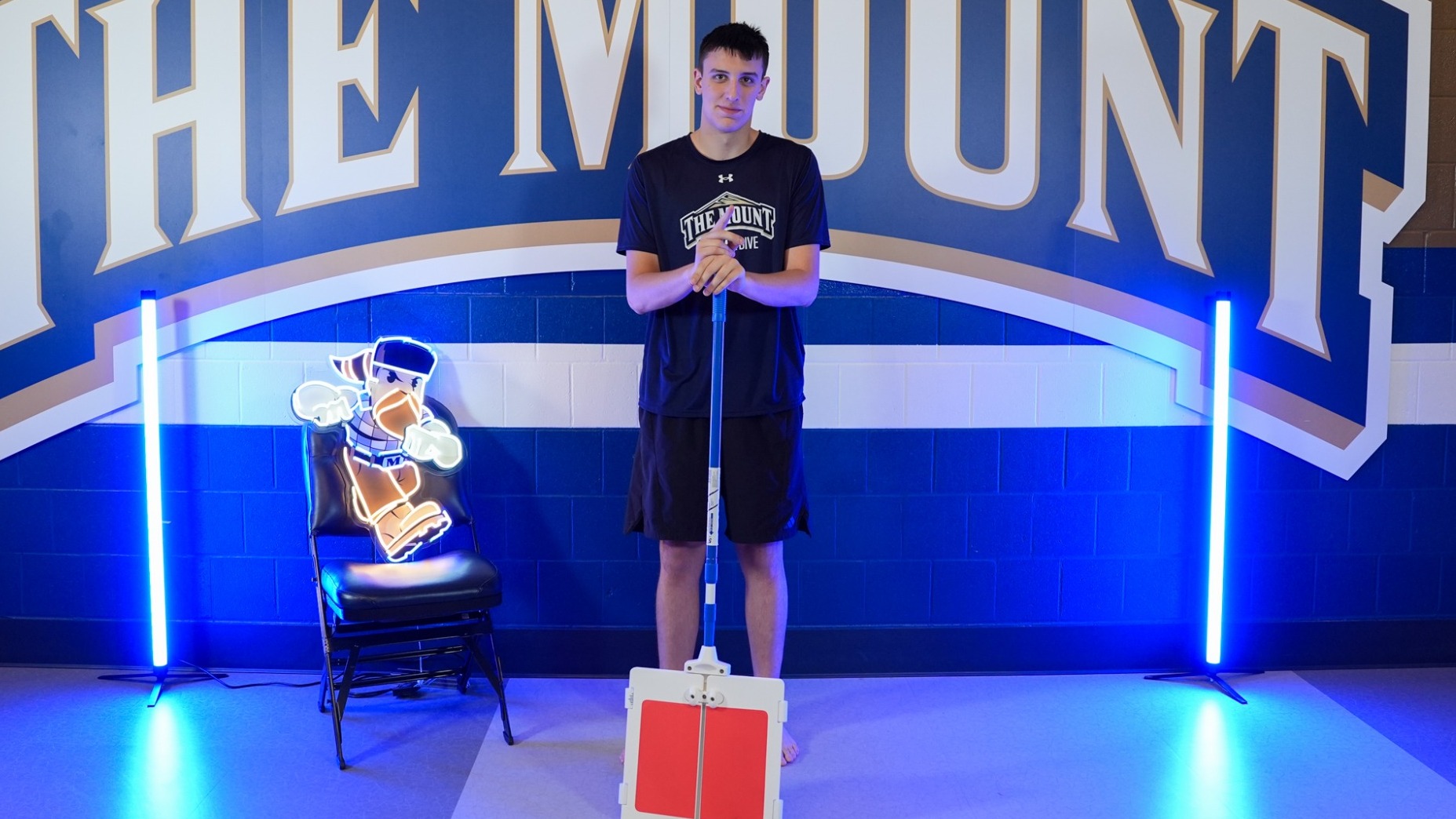 Evan McCorkle Media Day with Lap Stick