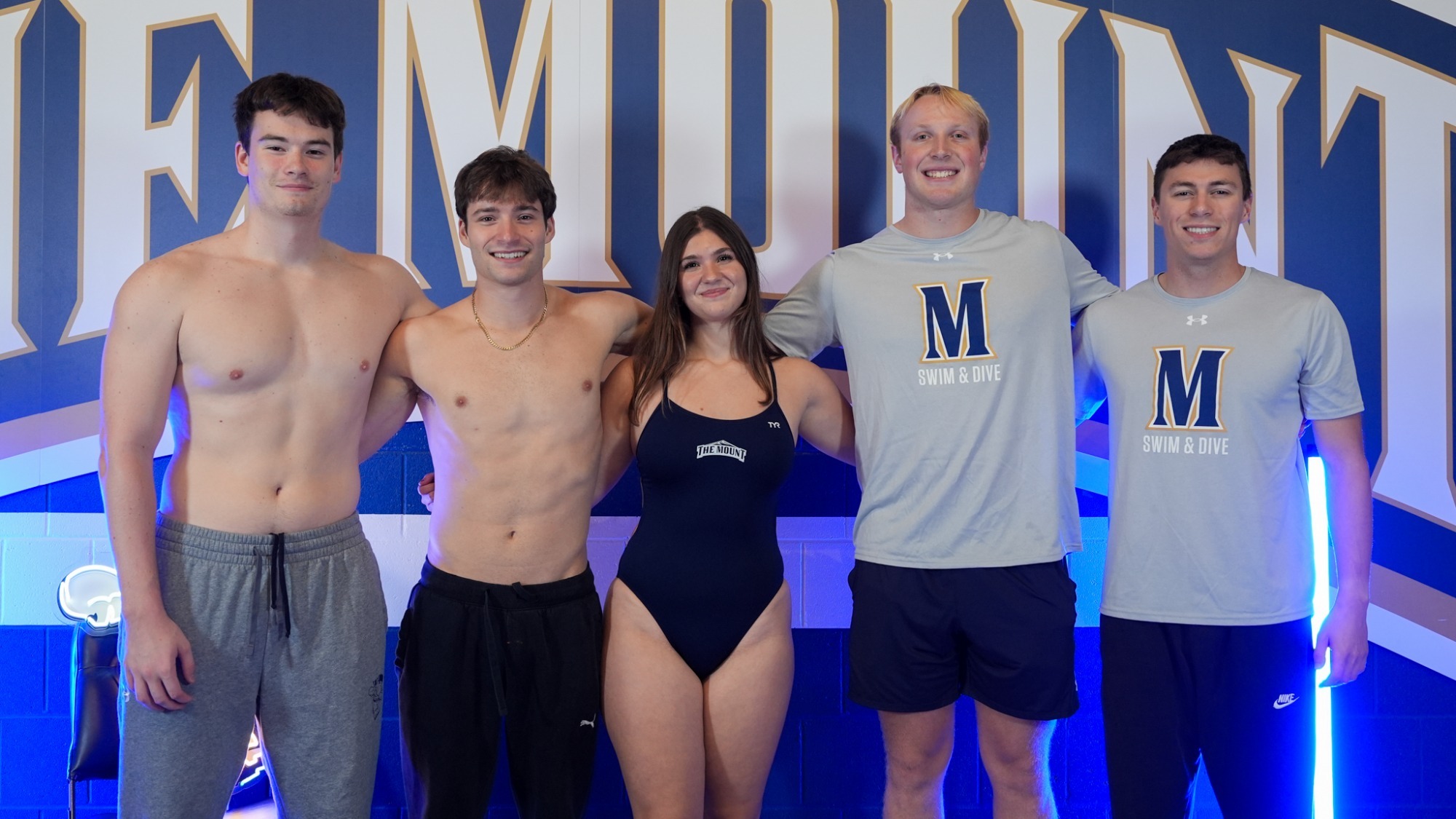 Some Swim and Dive Seniors Media Day 26-27