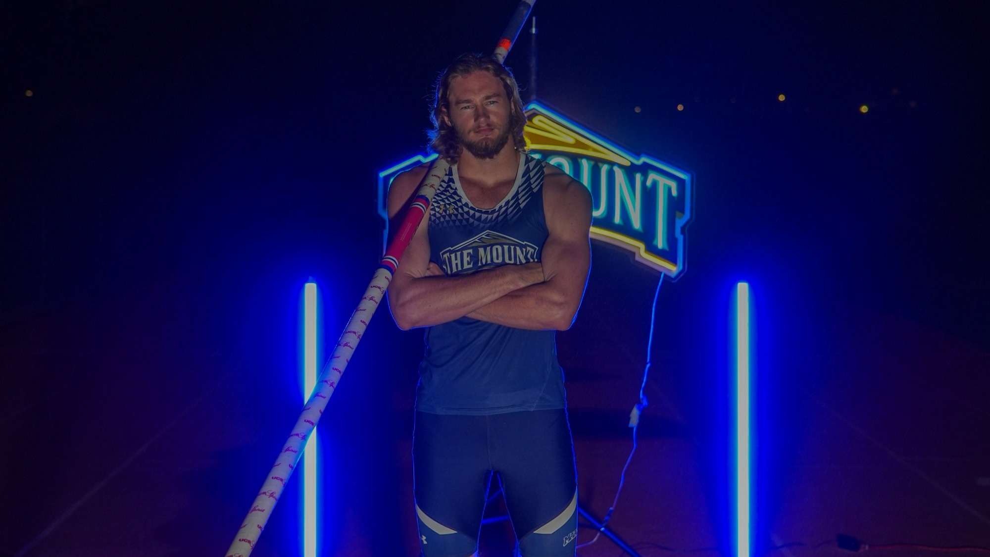 Ethan Demeter with his Arms Folded