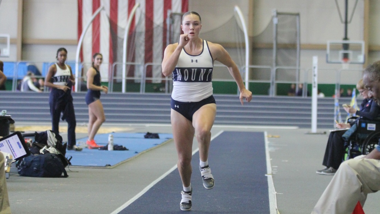 An Intense Madelyn Valpy Getting Ready to Jump
