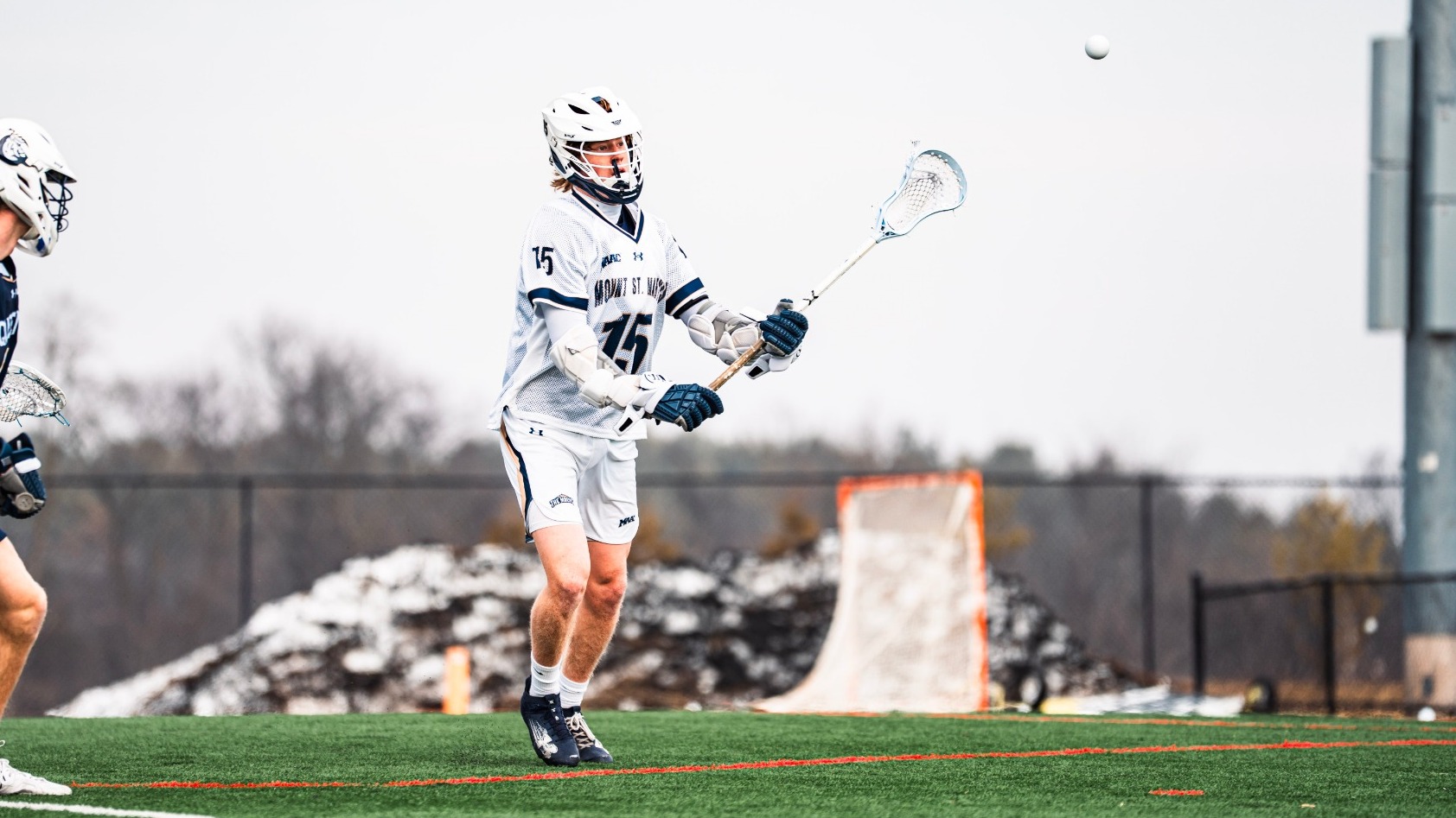 Carter Quested Launching a Pass Against Queens