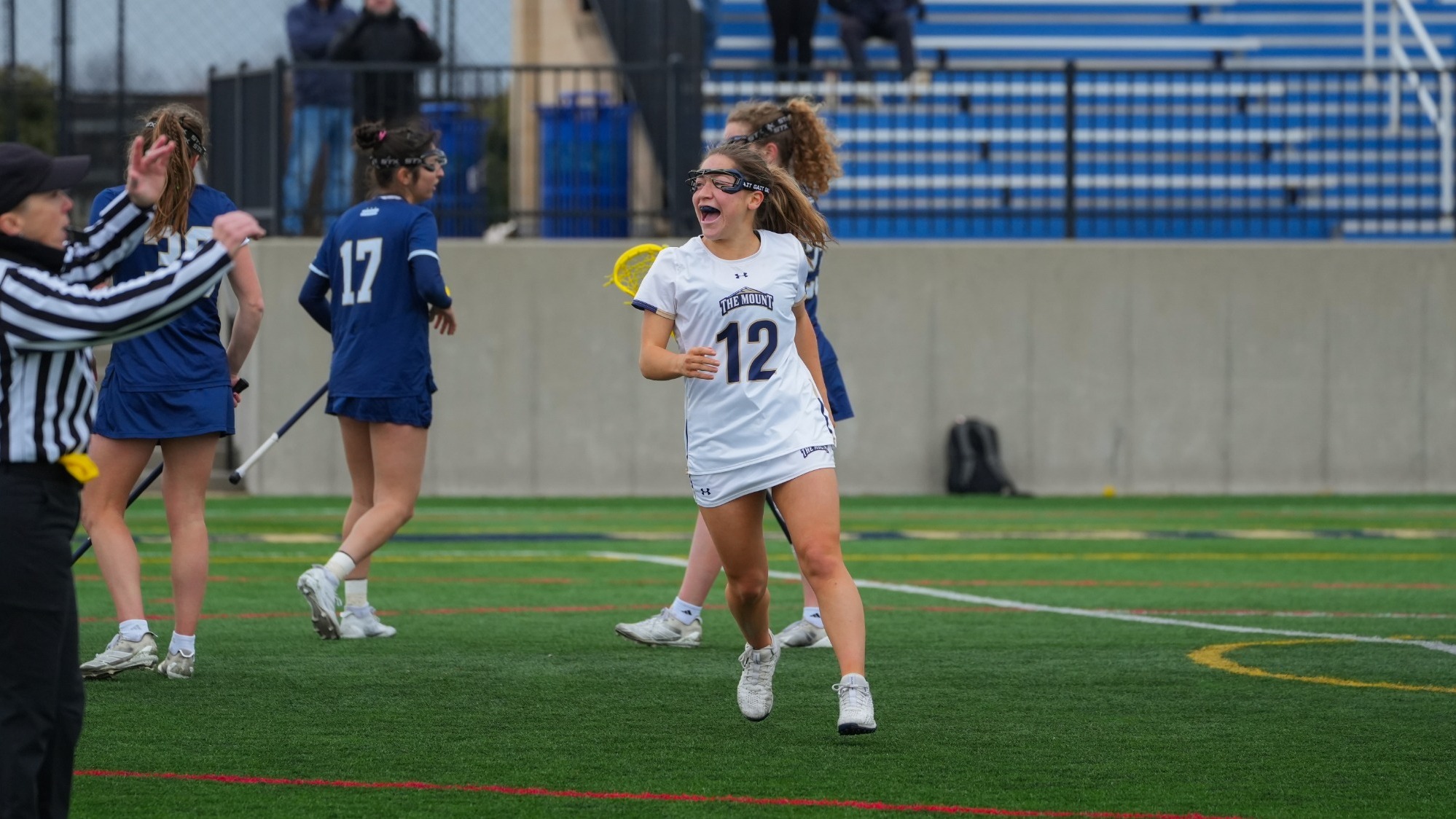 Morgan Ortega Shouting After Scoring a Goal