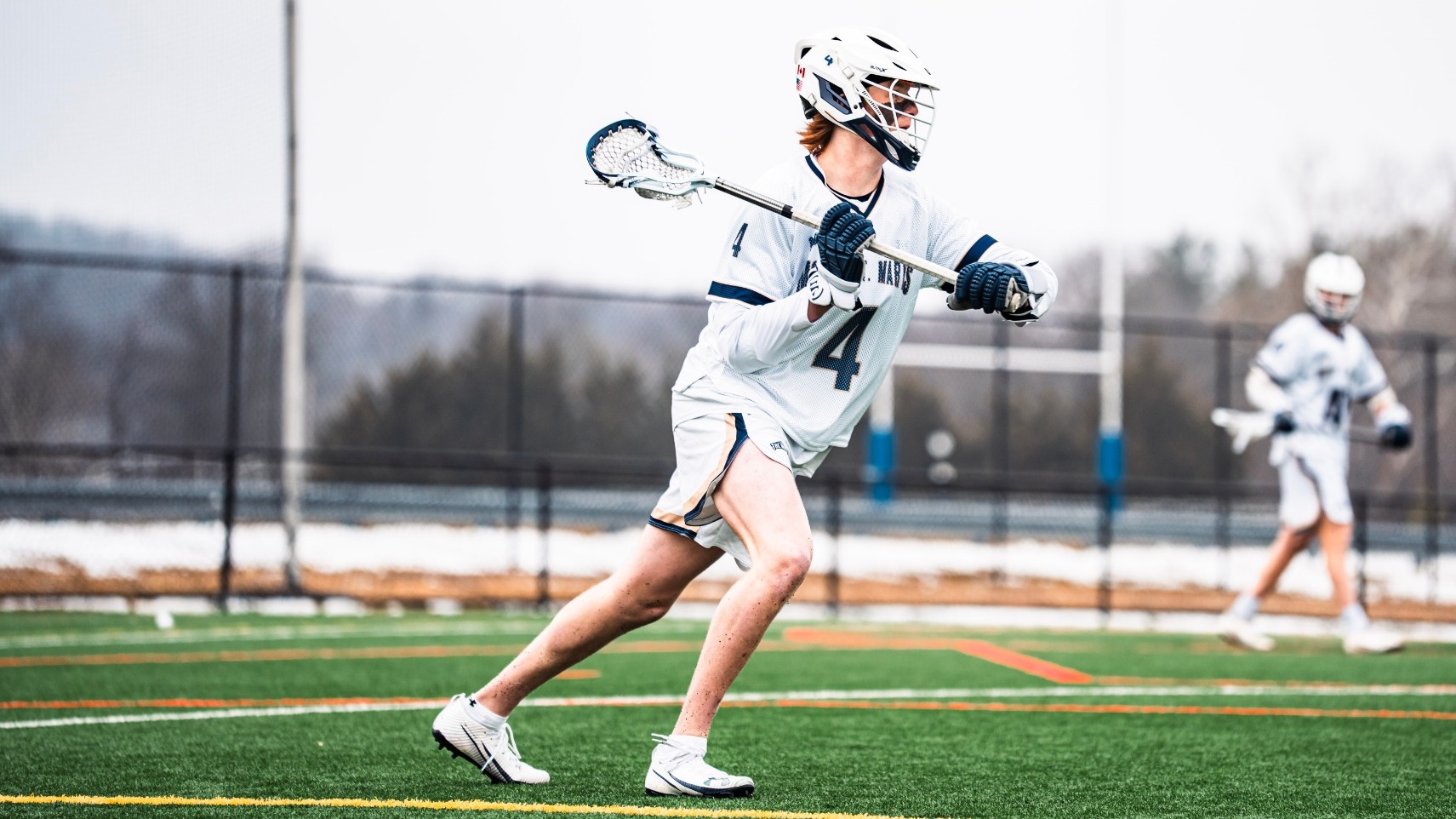 Aidan Kilduff Looking for a Teammate to Pass to 