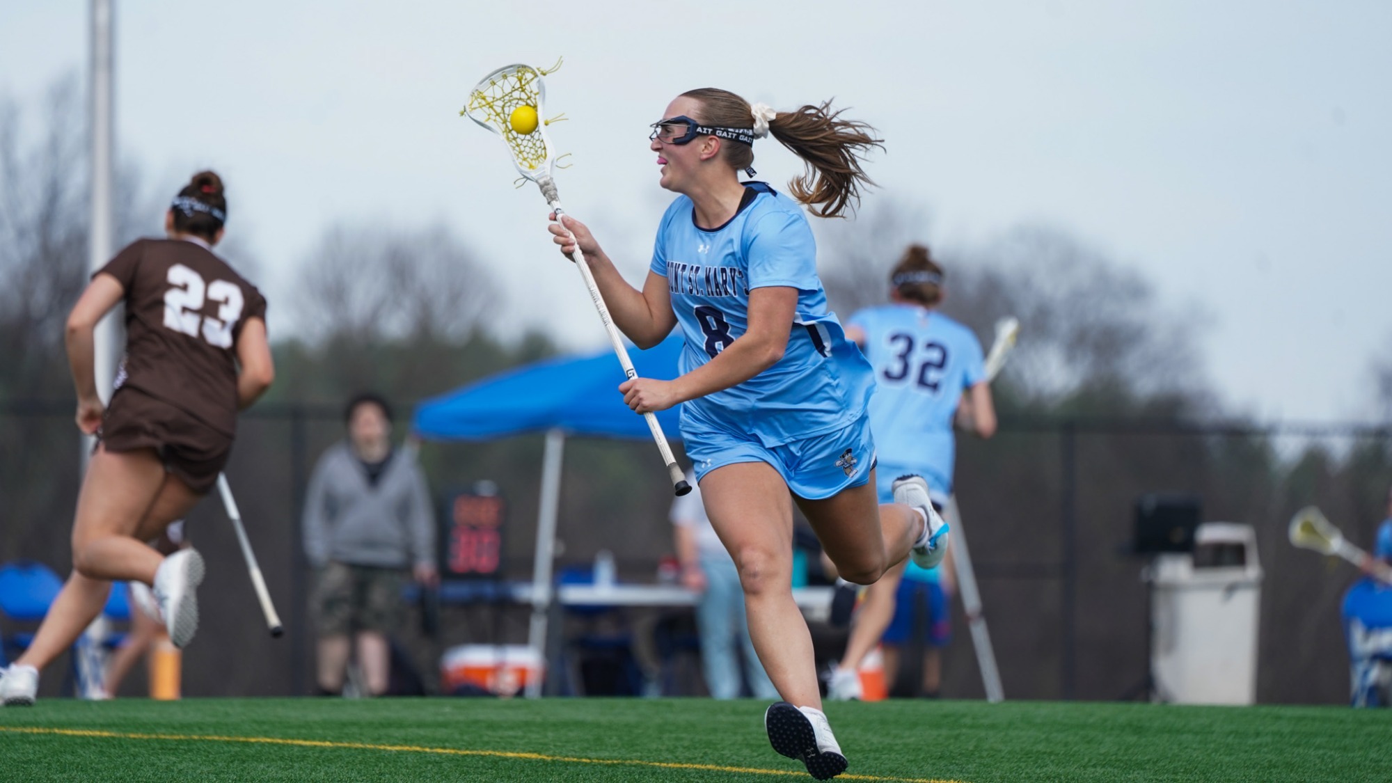 Ava Kraszewski In the Open Field against Lehigh