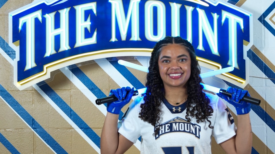 Keira Speikes at Flag Football Media Day