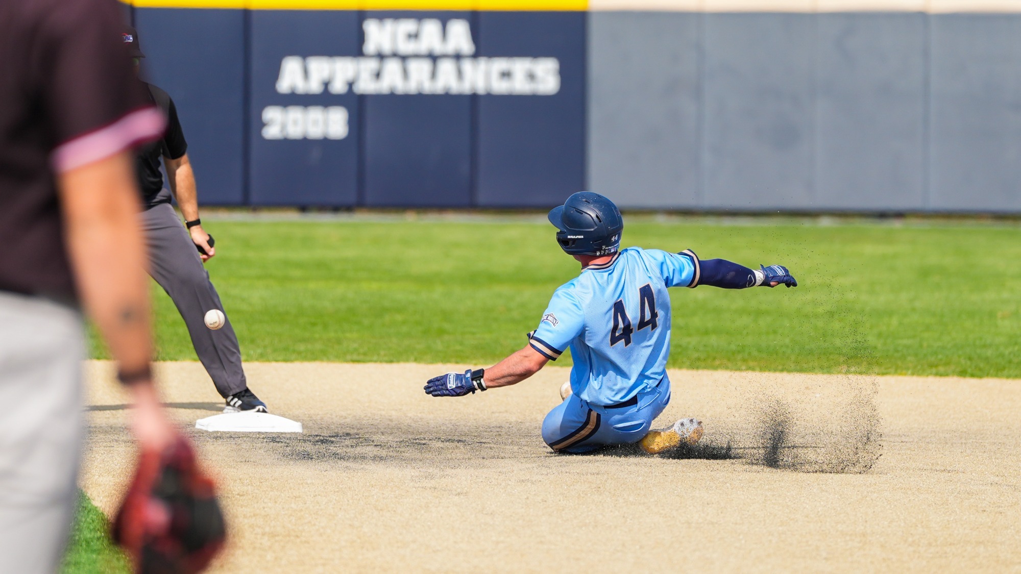 Bauman slides into second v. Rider 2026