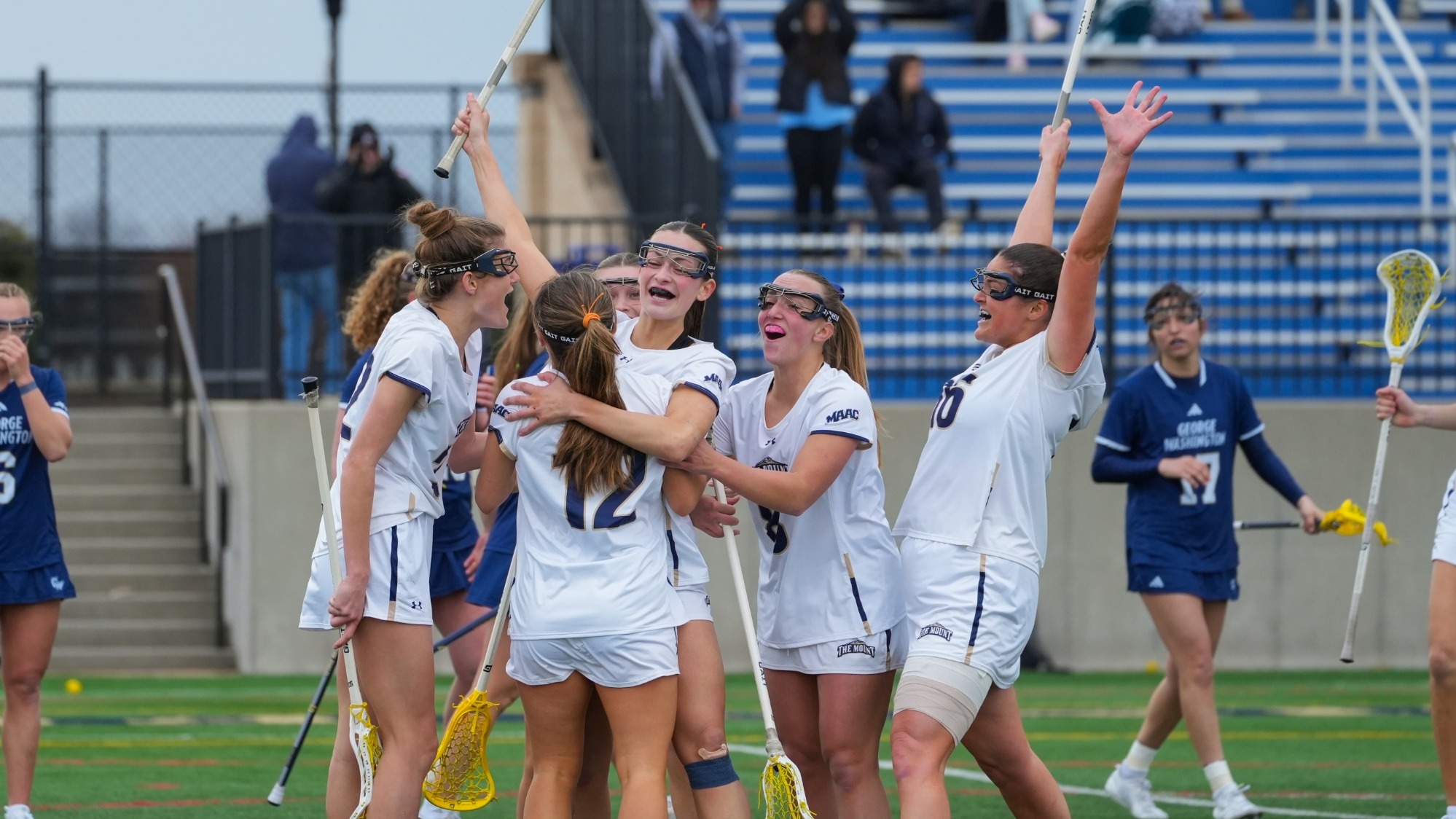 Team Gathers Around Brooke Molchanoff for a Celebration