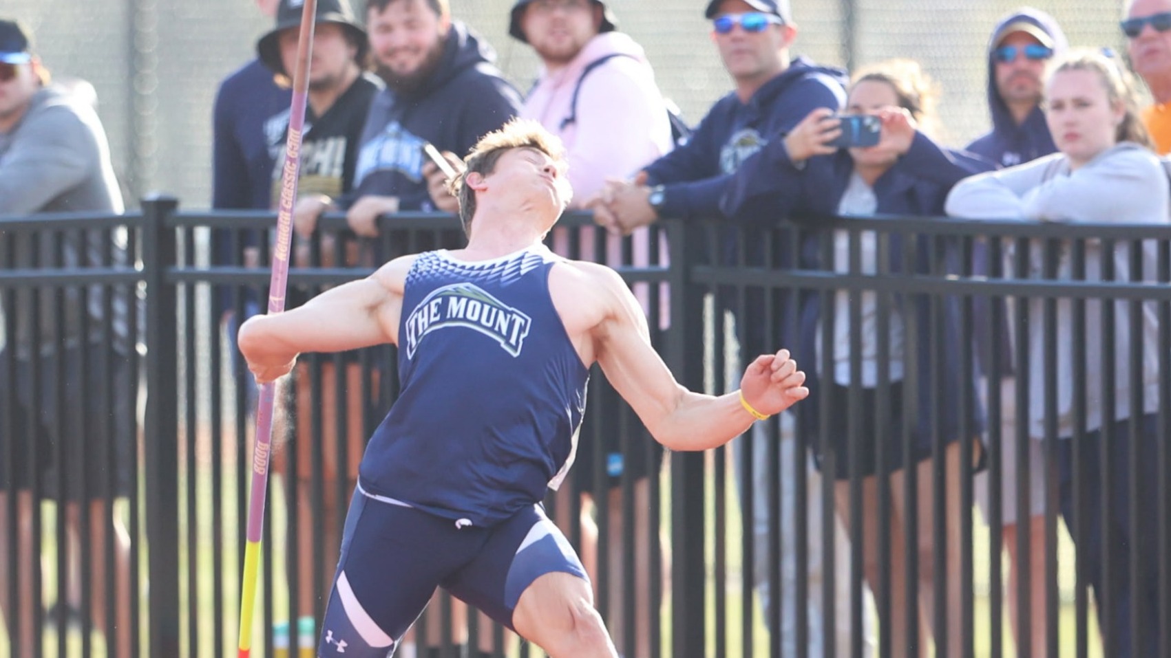 Thomas Lloyd Throwing the Javelin