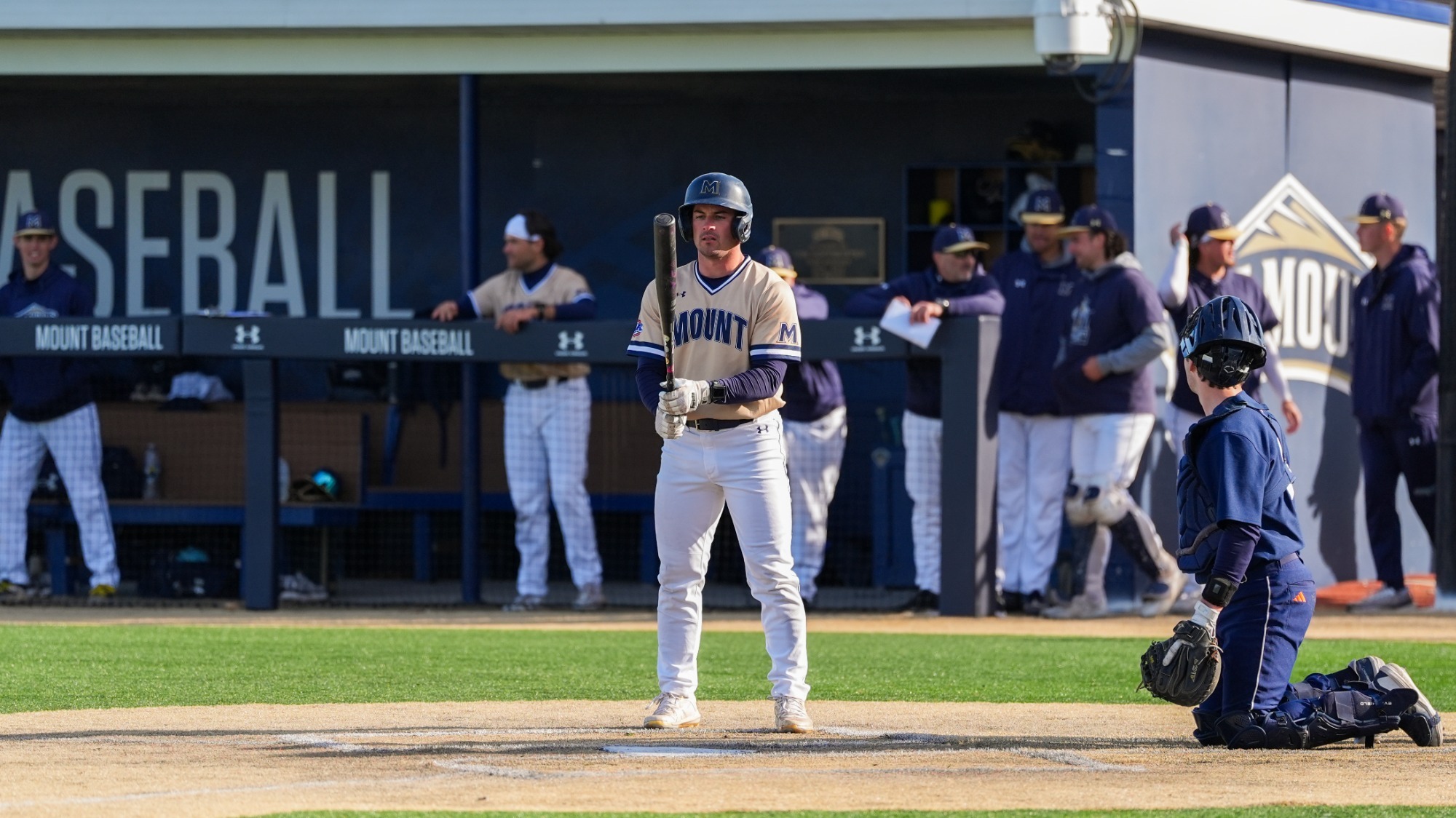 Bauman at bat v. Bucknell 2026