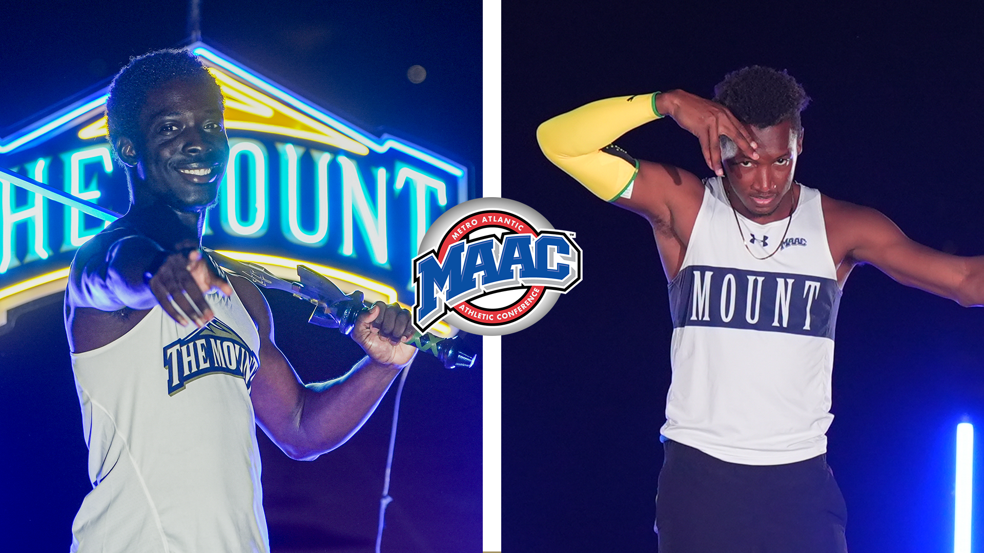 Joshua Dean and Brandon Falconer MAAC Weekly Graphic