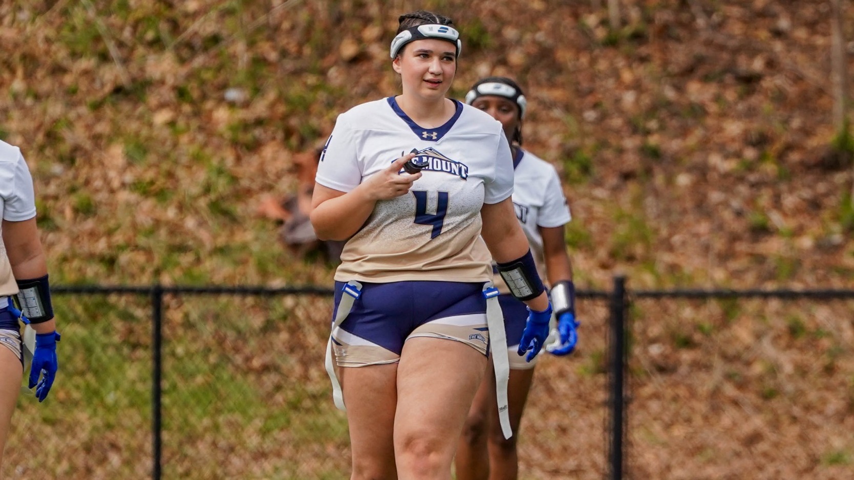 Madison Kean Standing on the Field at Ferrum