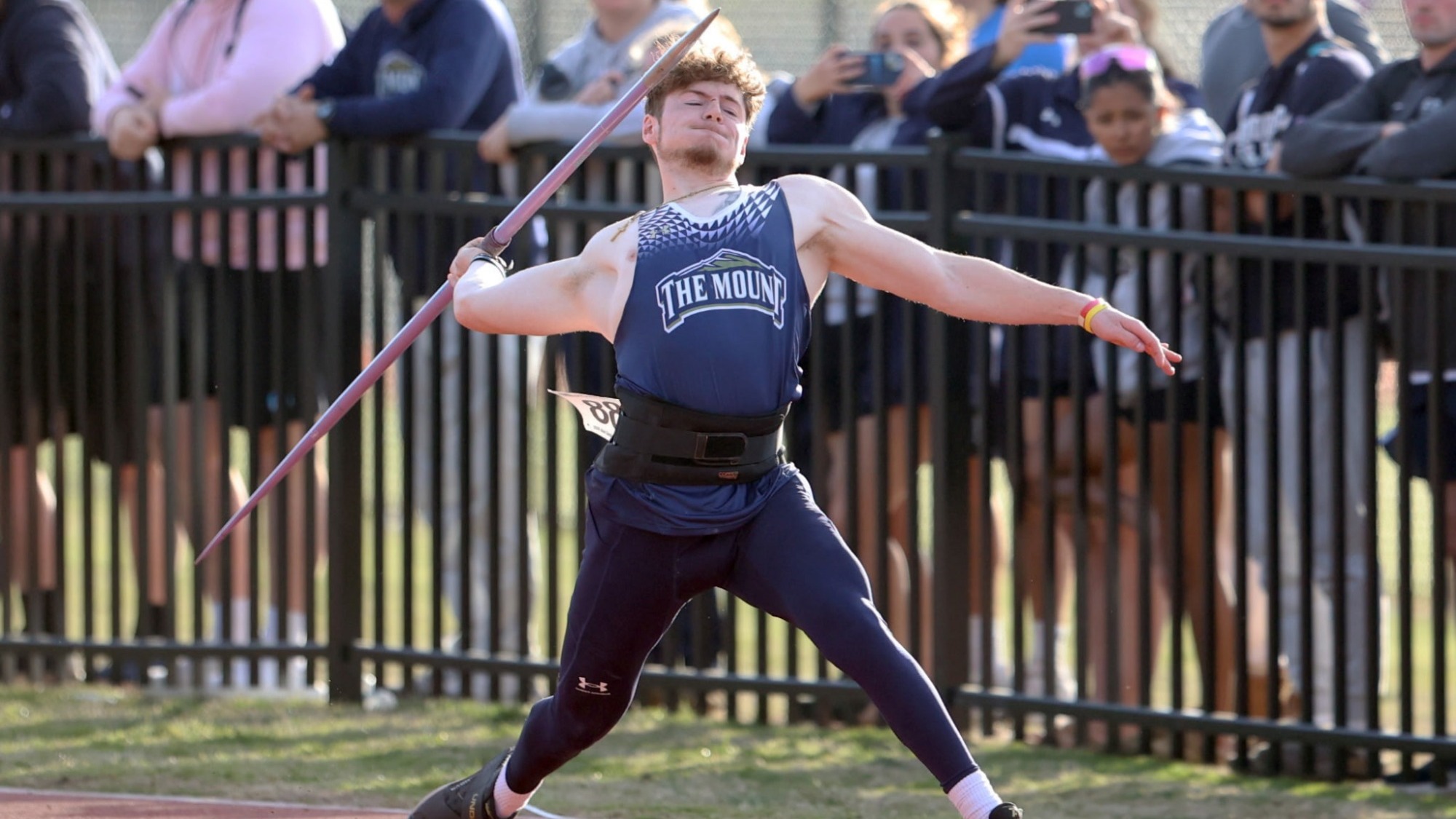 Brad Lee Jones Throwing the Javelin