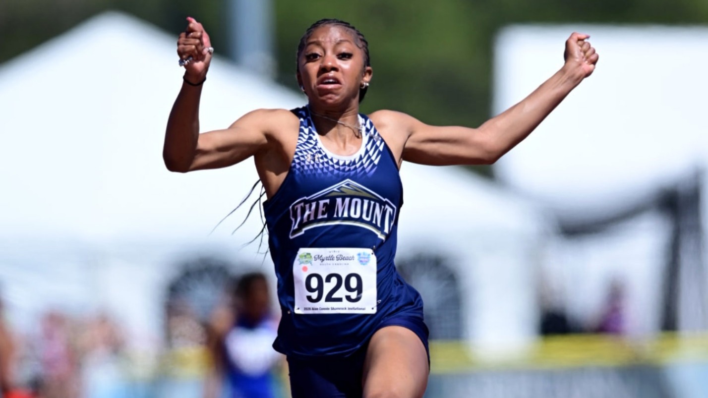 Camryn Jones-Howard Executing a Jump