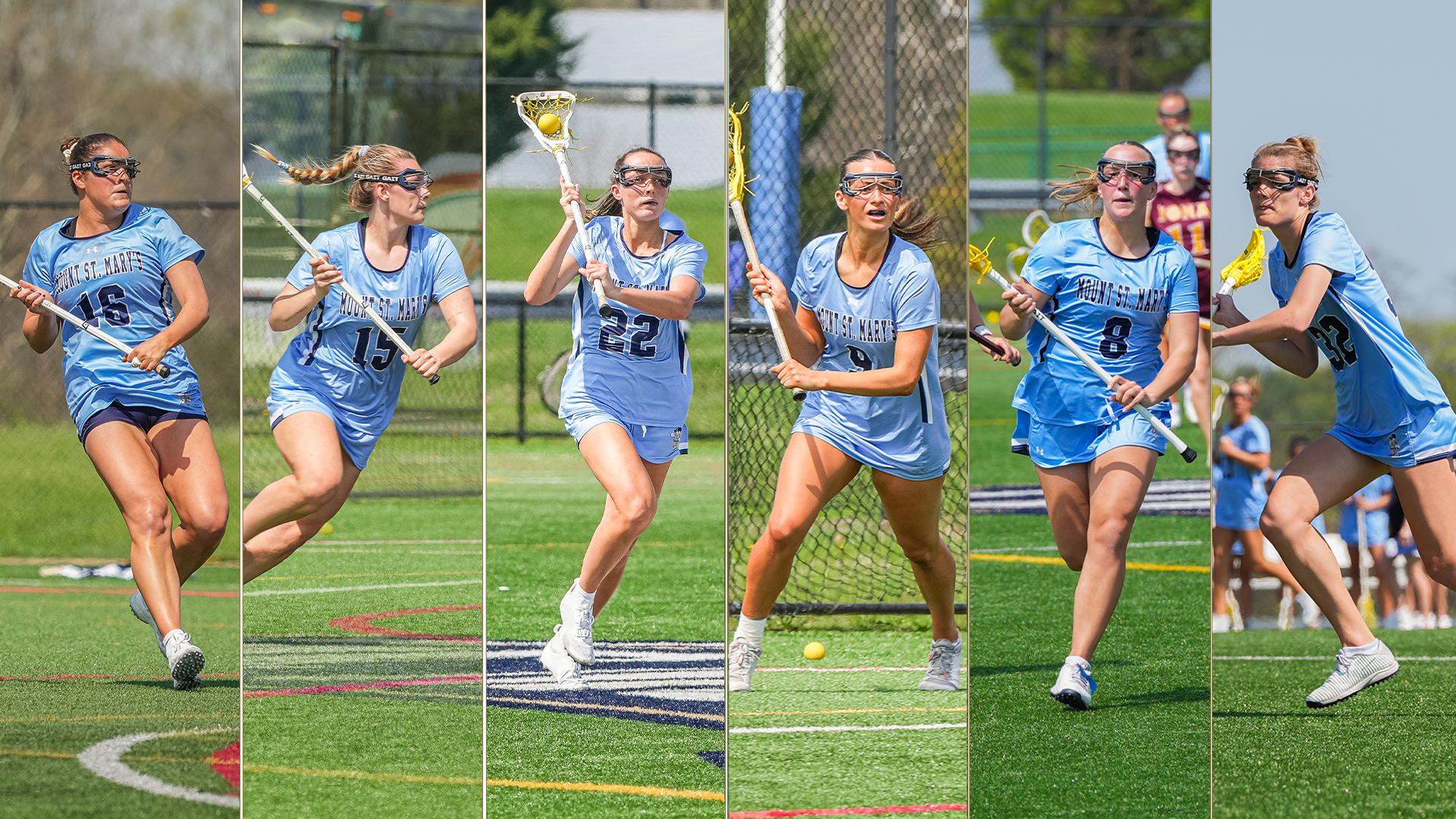 The Six All-MAAC Honorees (Allingham, Bittinger, Chester, Molchanoff, Kraszewski, McTavish)