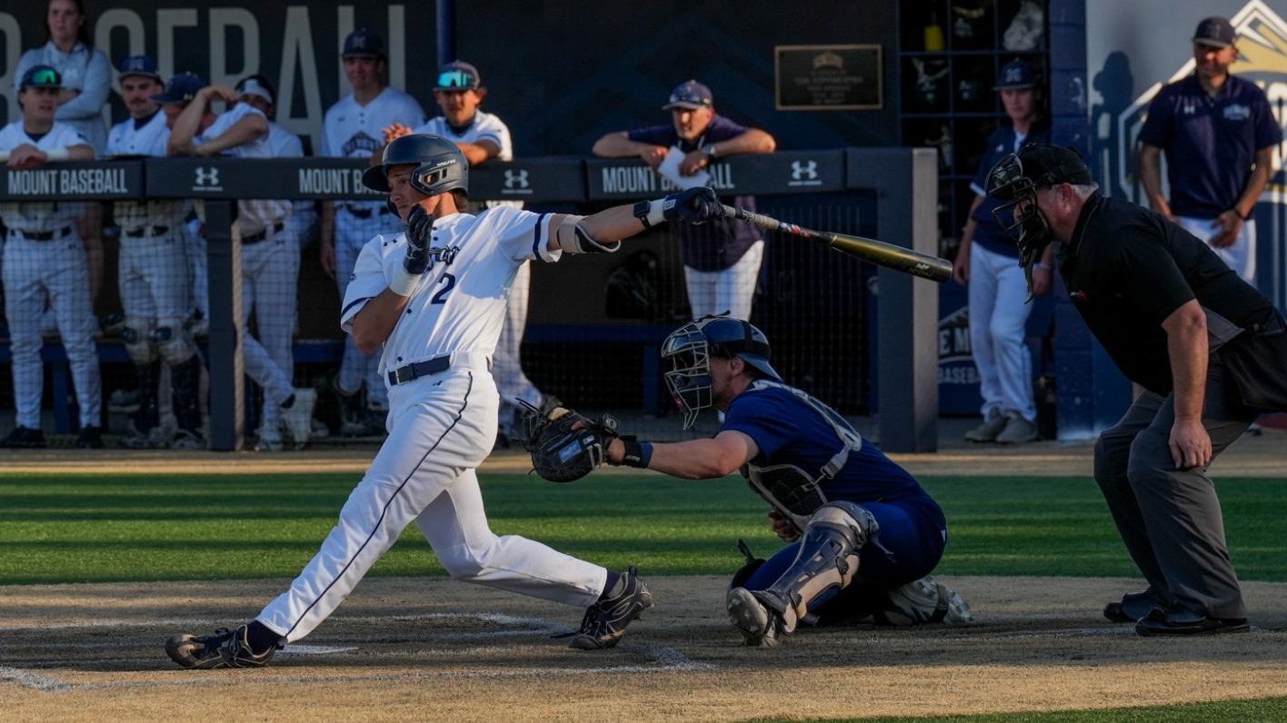 Sam Meyer After Fouling Off a Pitch