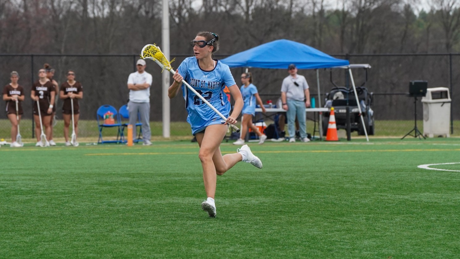 Hailey Chester Running in the Field