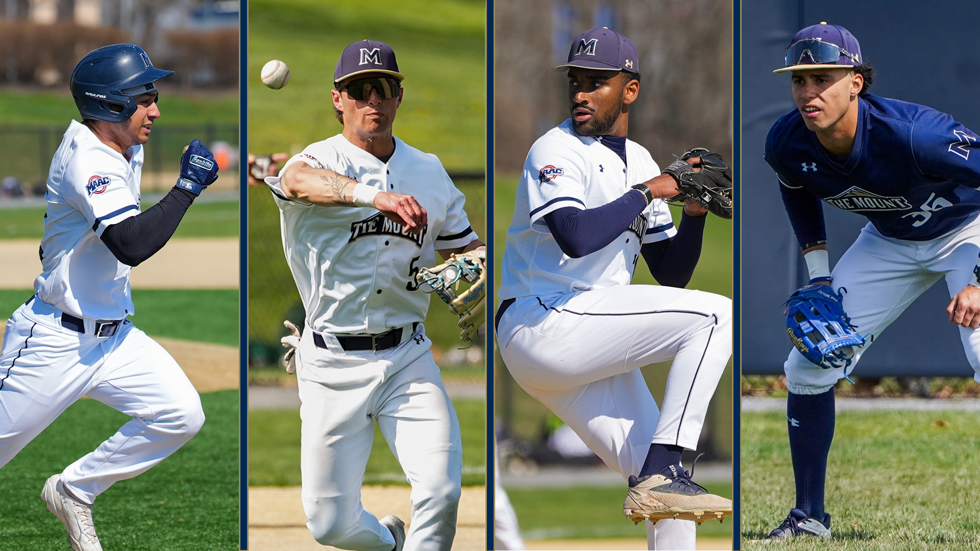 Mendes, Sarre, Fredo, Williams All-MAAC Graphic