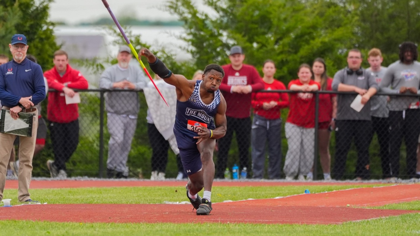 Brandon Falconer Throws the Javelin at the 2026 MAAC Championships