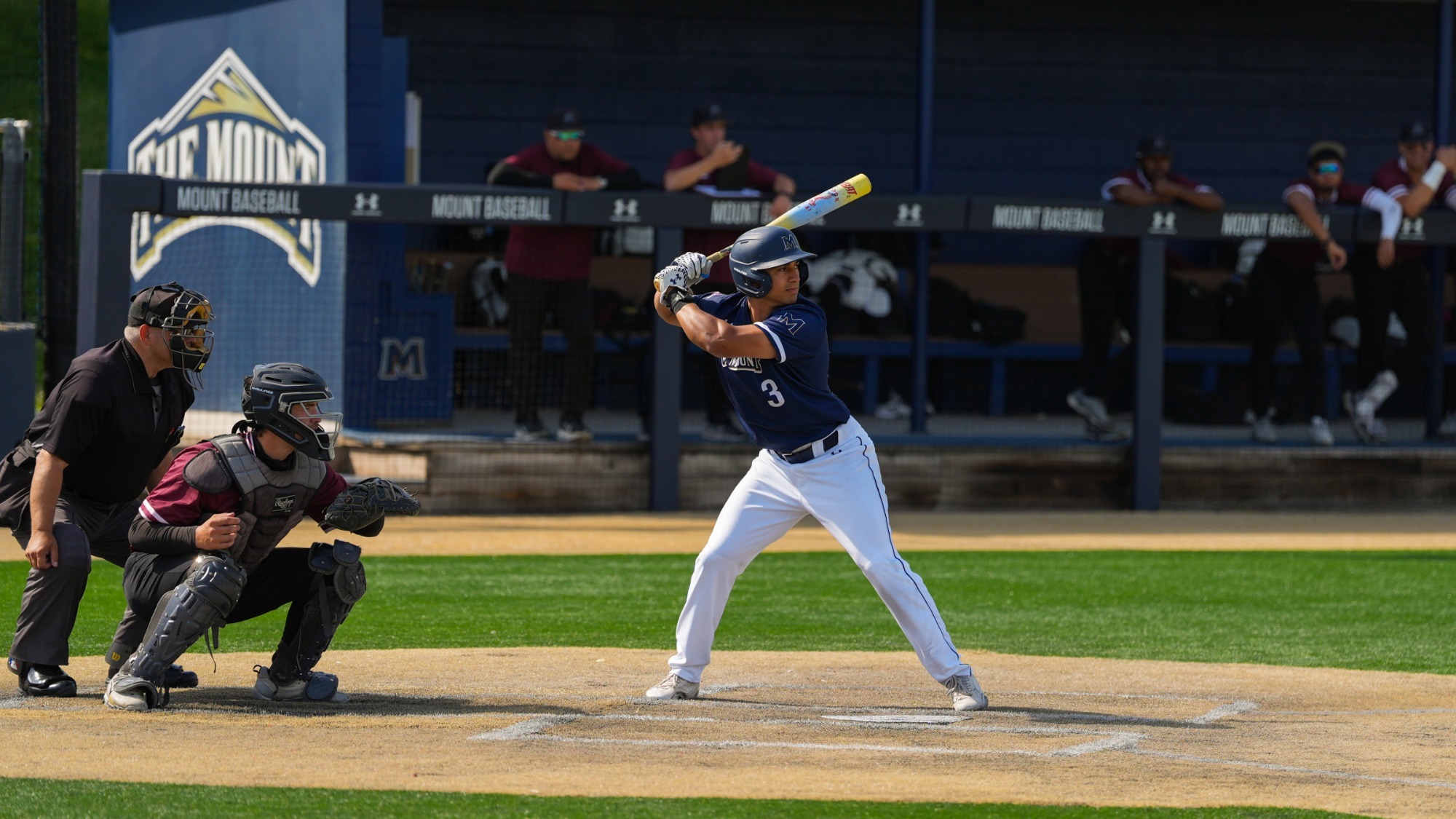 Mendes at the plate v. UMES 2026